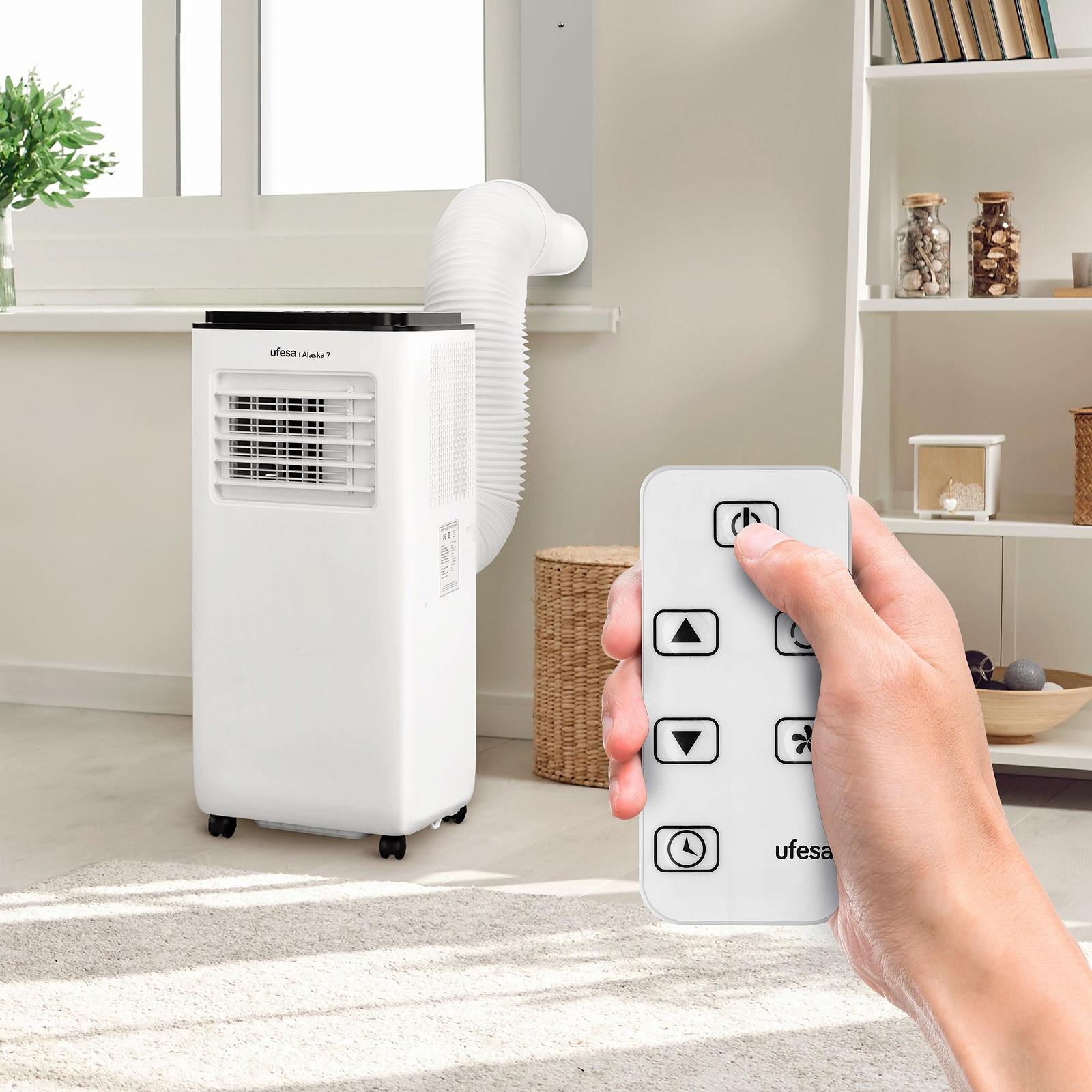 Мобільний кондиціонер Ufesa A7 3-в-1 7000 BTU R290 Таймер Пульт ДК, фото №3