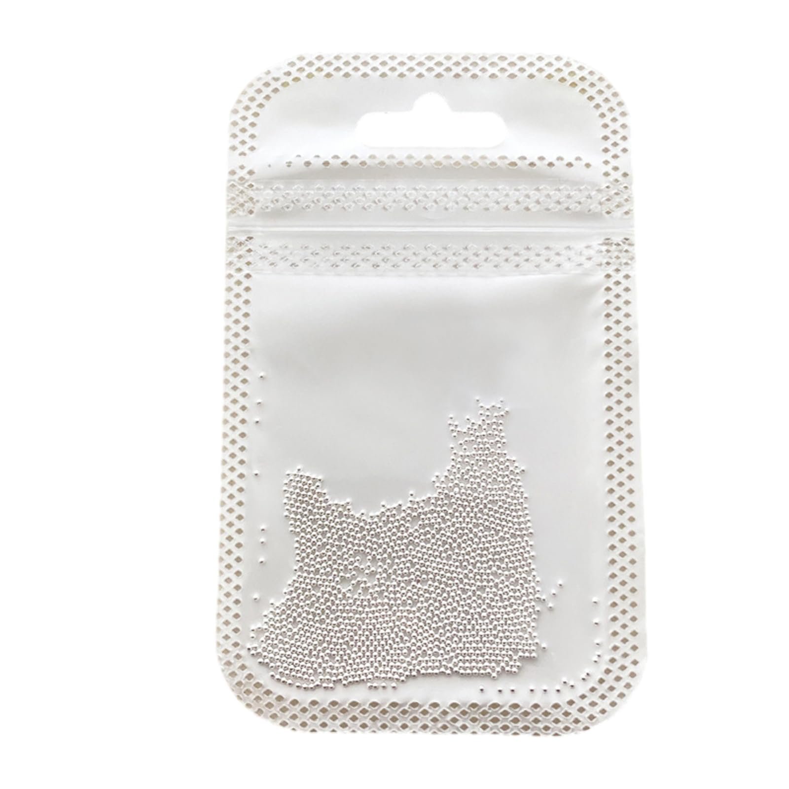 Мікробісер для нігтів Металеві кульки для декору нігтів, фото №9