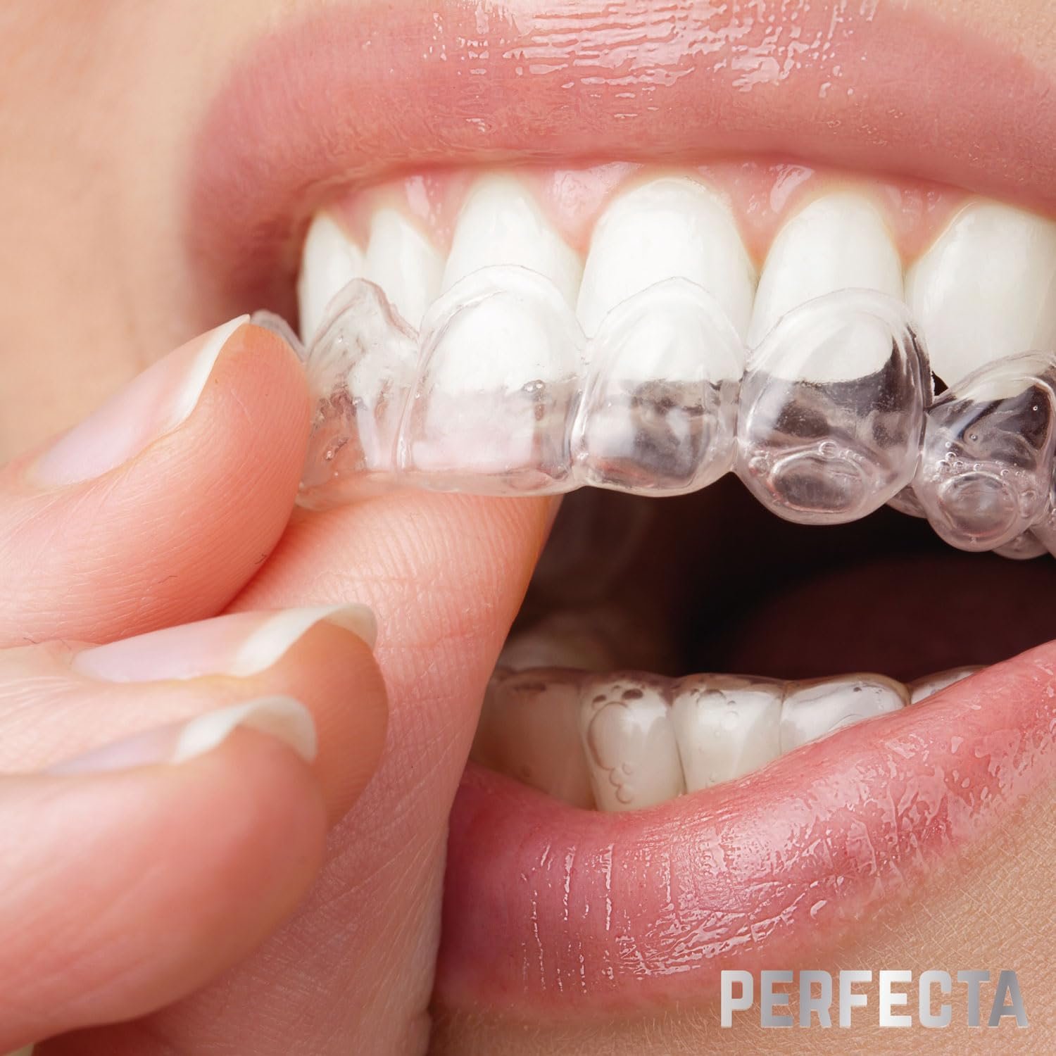 Нічна шина Perfecta Pack of 10 для бруксизму та СНЩС, шина проти хропіння, без BPA, шина для зубів з футляром, фото №6