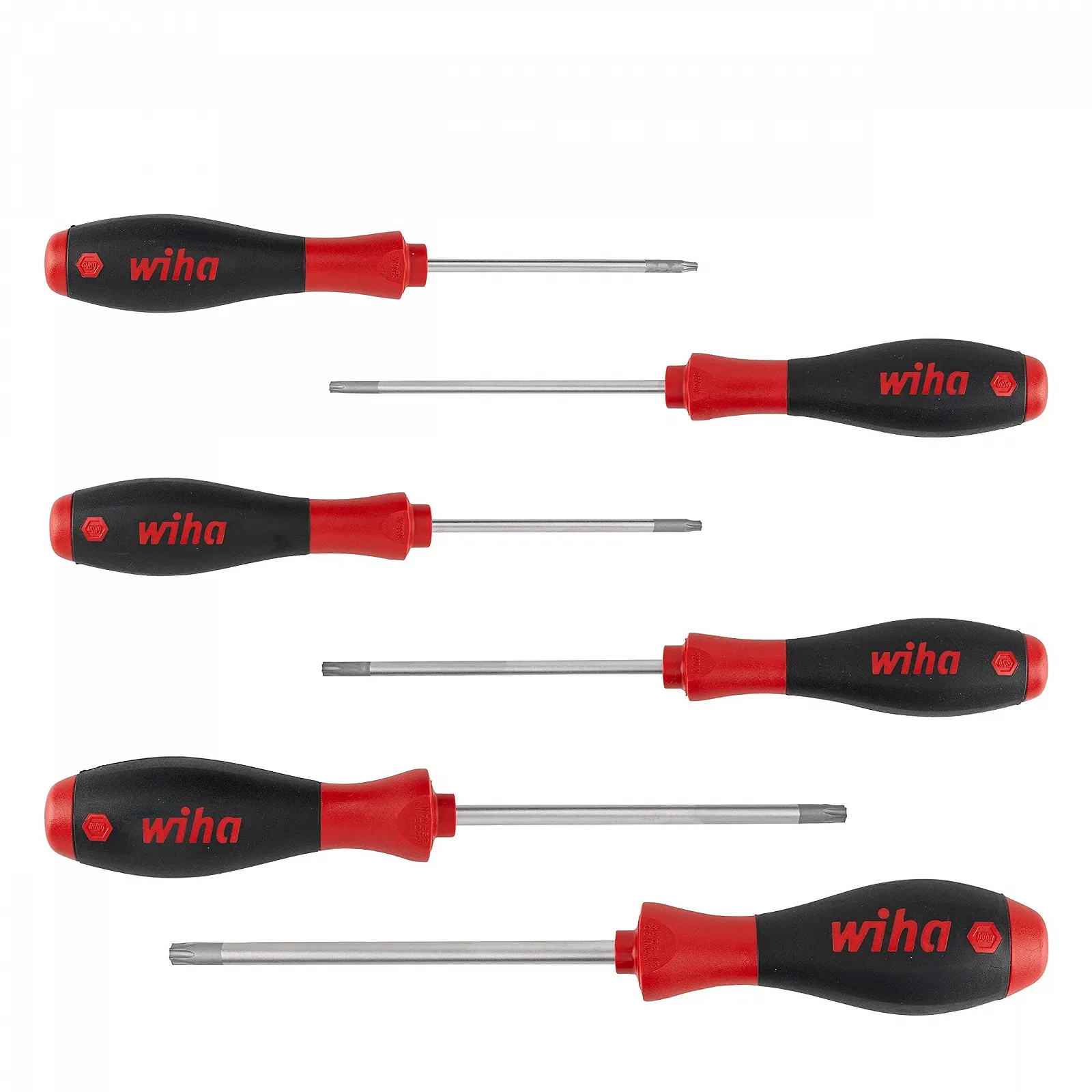 Набір викруток Wiha SoftFinish 24506 6 предметів Torx з отвором Tamper Resistant, фото №1