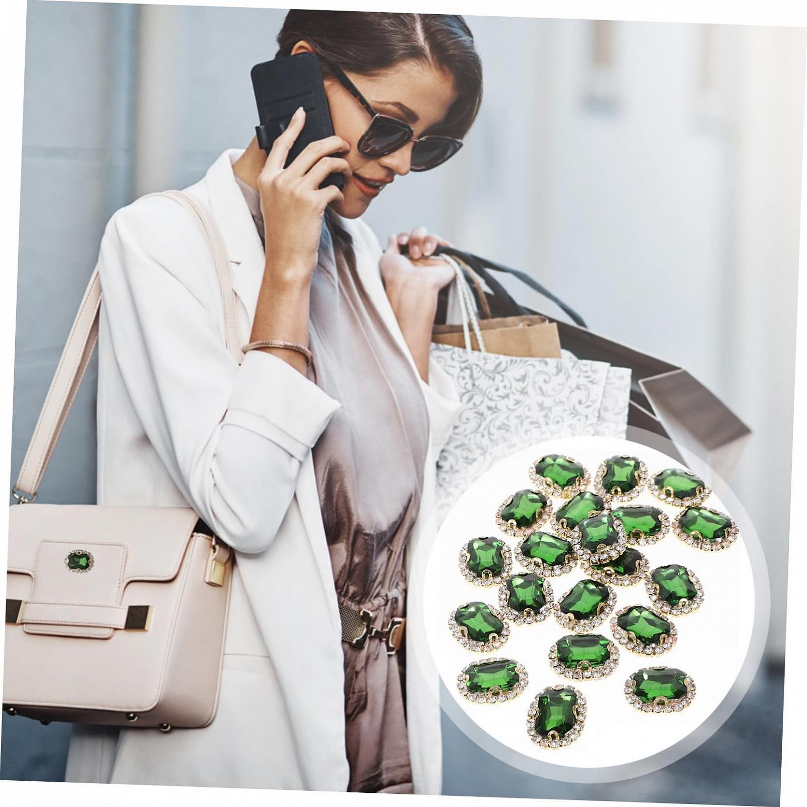 Стразы 20шт декоративные материалы для одежды и чехлов телефонов, фото №9