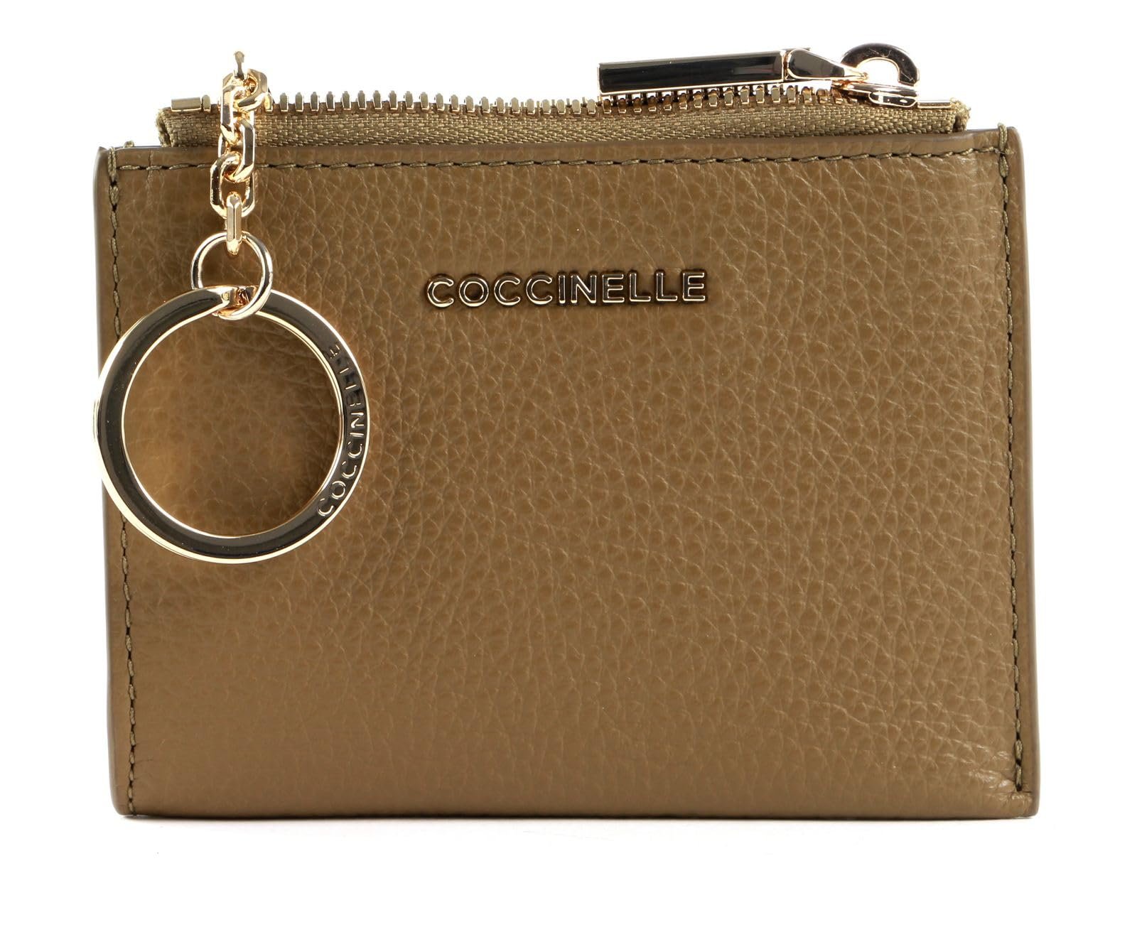 Кошелек Coccinelle Metallic Soft Document Moss Green Зеленый Мох, фото №2