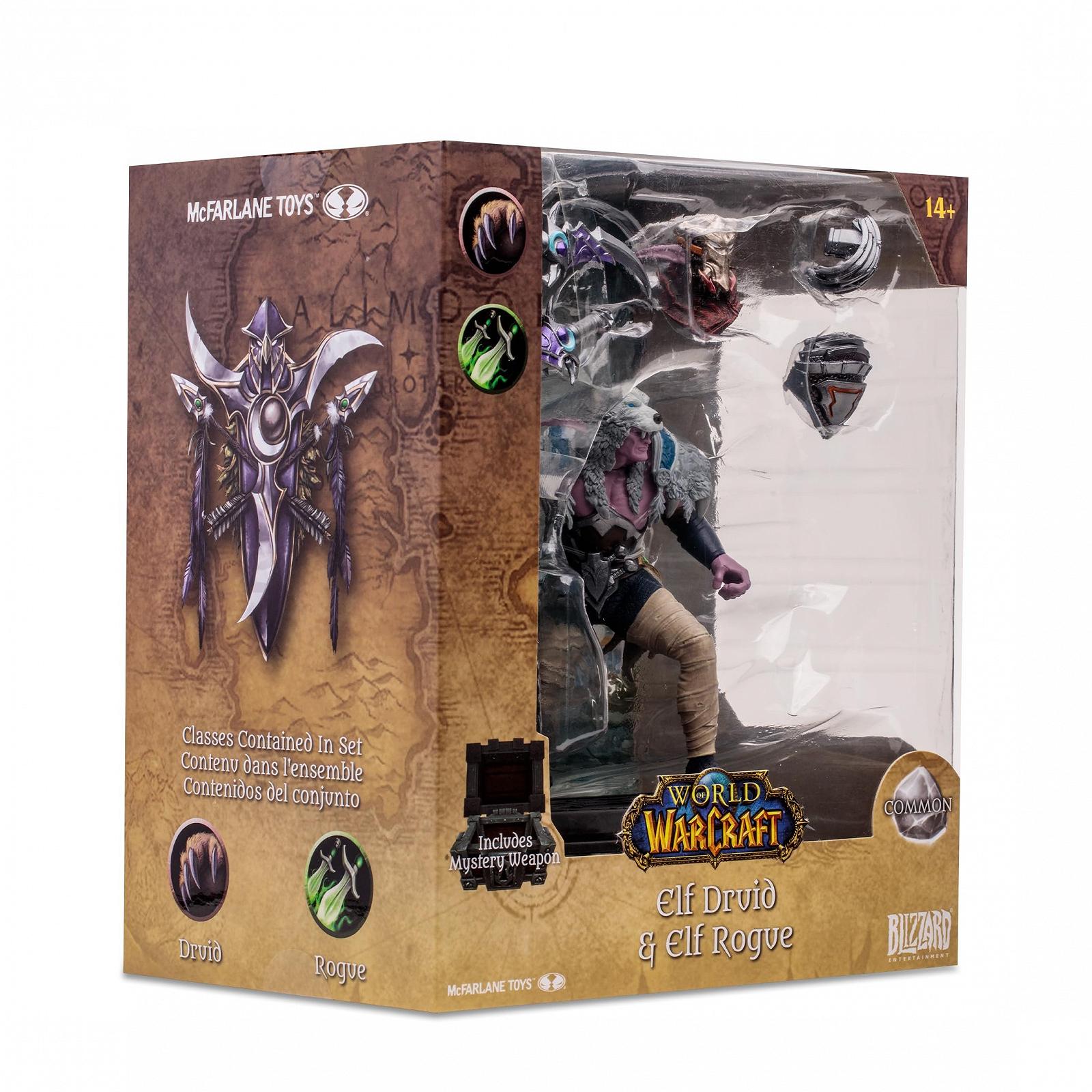 Фигурка McFarlane World of Warcraft Ночной Эльф: Друид/Разбойник 15 cm, фото №11