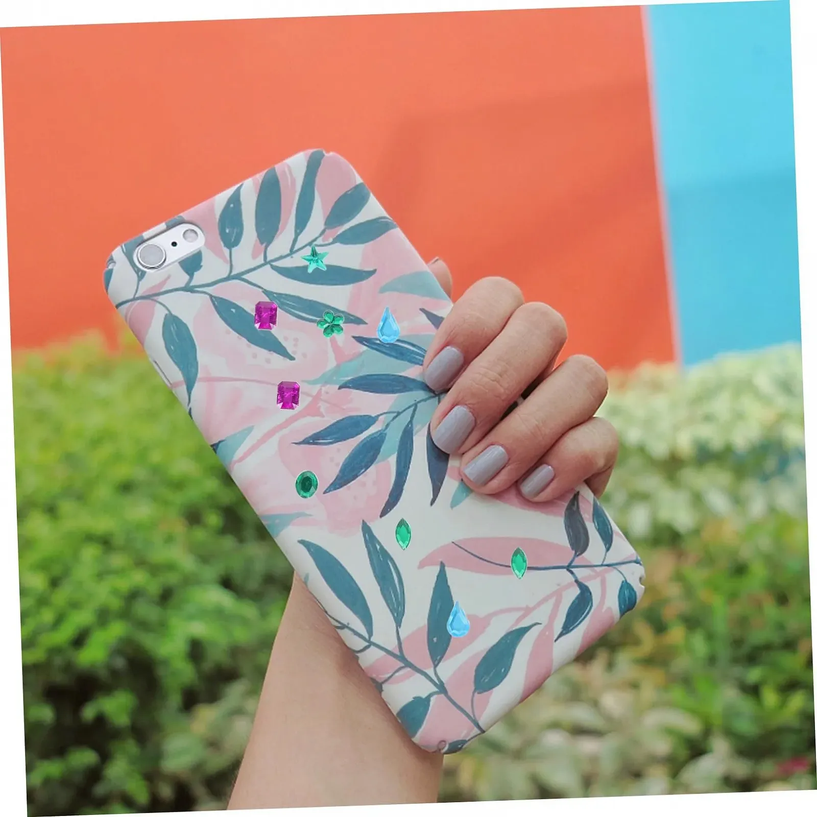 Набор для ногтей POPETPOP Alien Акриловые украшения для ногтей, кристаллы, стразы, наклейки 3D Alien, фото №9