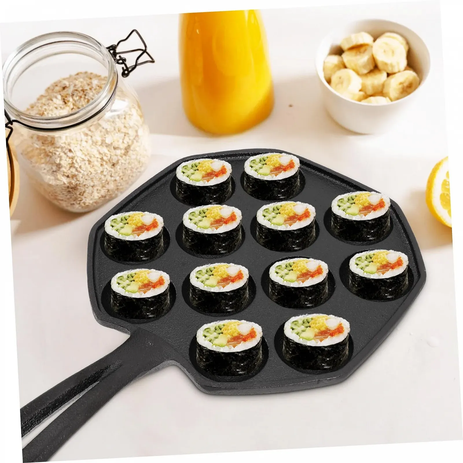 Форма для запекания TOYANDONA Чугунная для улиток с ручками, фото №2