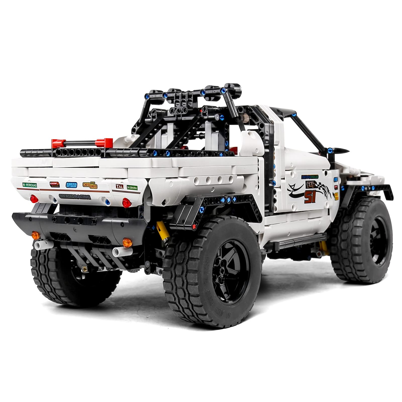 Набір для конструювання Mould King 18005 Technology Позашляховик дистанційного керування з моторами великої високотехнологічності, фото №3 Набір для конструювання Mould King 18005 Technology Позашляховик дистанційного керування з моторами великої високотехнологічності, фото №3