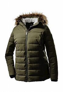 Женская Куртка STOY Wmn Quilted Jacket E стеганая, вид пуха, со съемным капюшоном - Фото 1