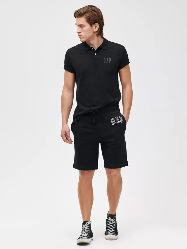 Шорты GAP MINI ARCH SHORT 2XL Чёрный, фото №3