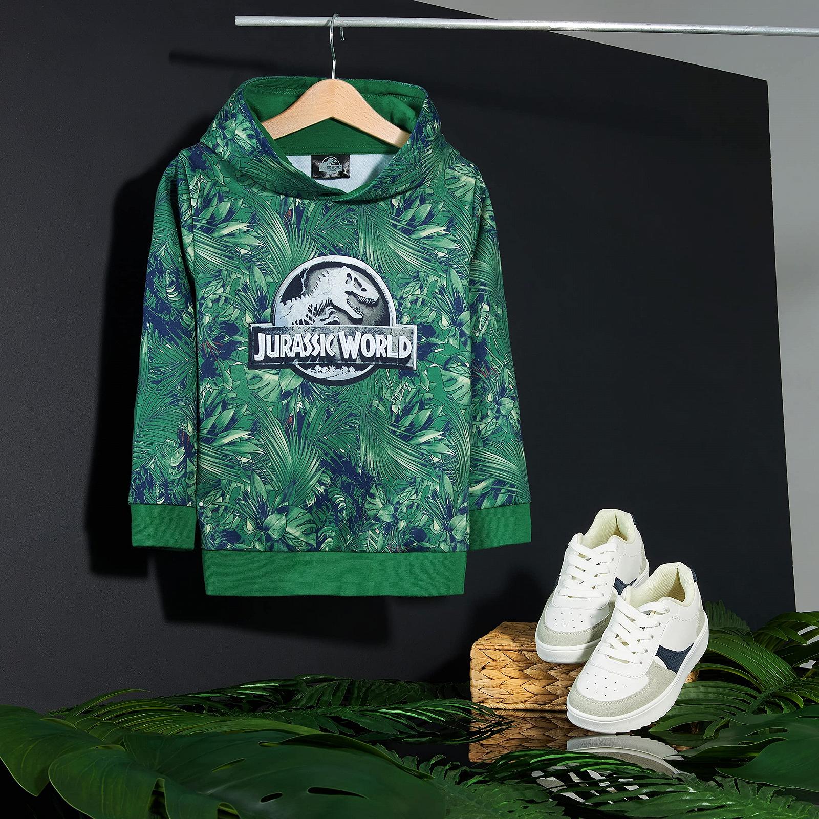 Дитяче худі Jurassic World для хлопчиків та дівчаток, худі з динозавром для підлітків, фото №3