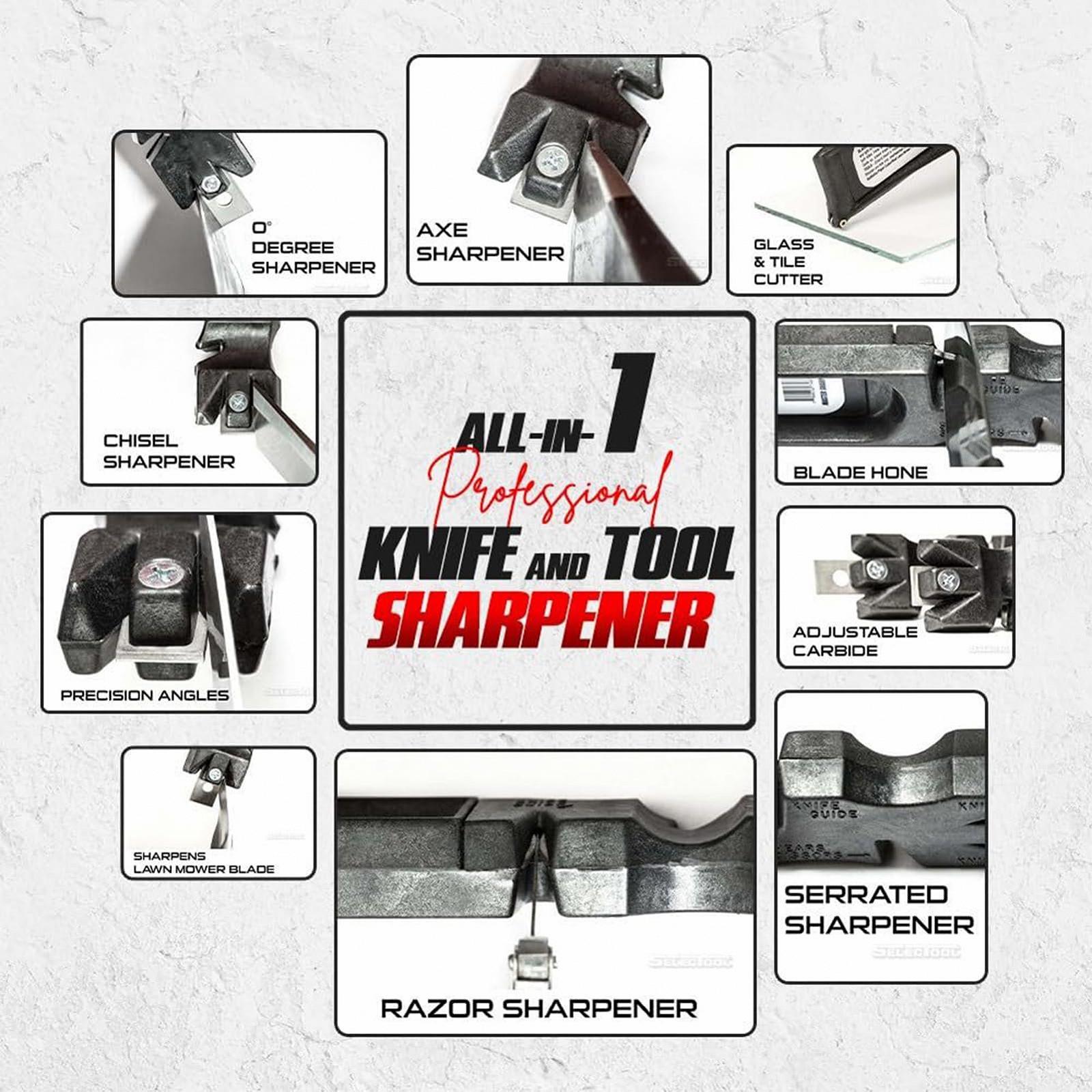 Точилка для кухонных ножей 4 в 1 портативная, фото №4 Точилка для кухонных ножей 4 в 1 портативная, фото №4