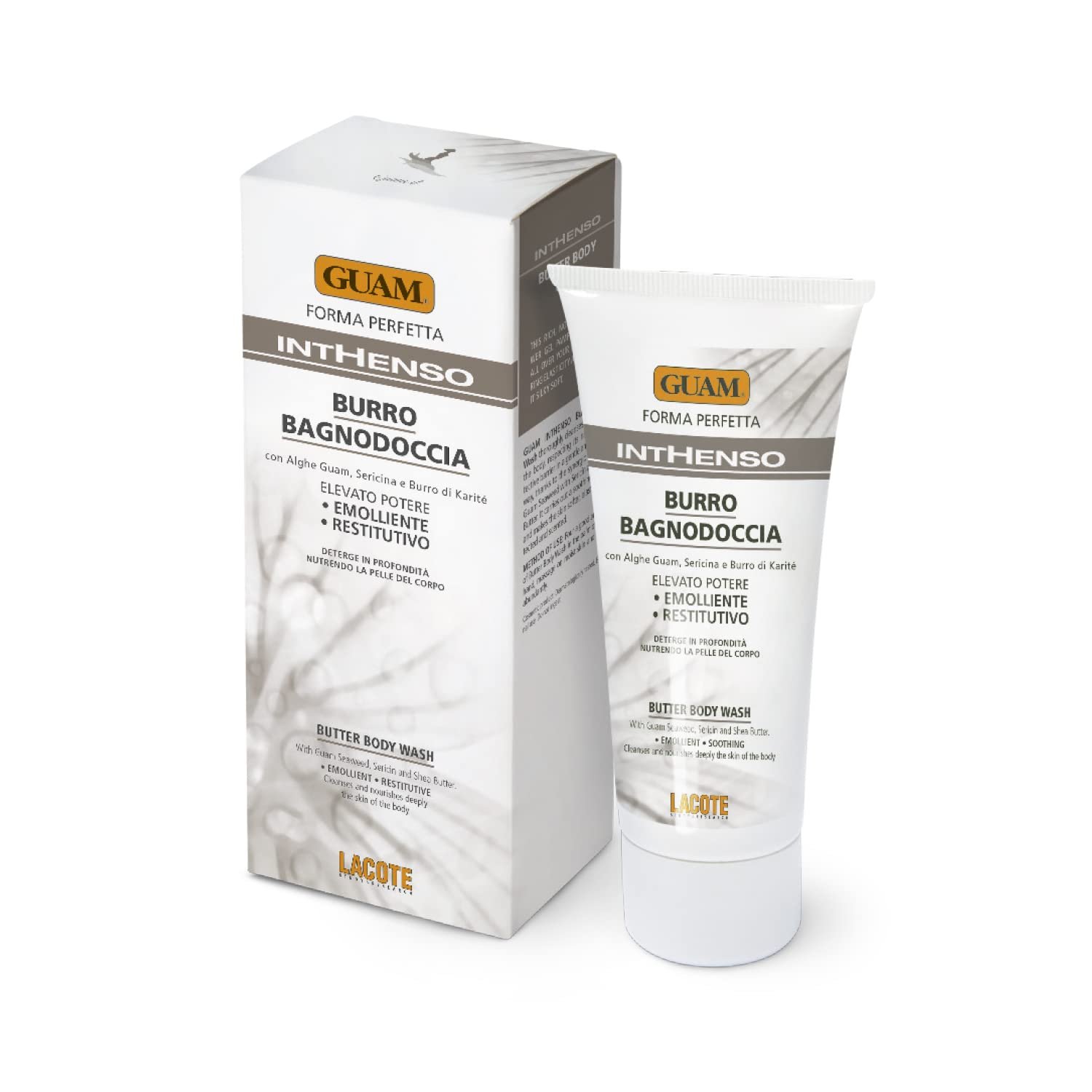 Масло для душа Guam Inthenso с морскими водорослями питательное 150 мл, фото №1