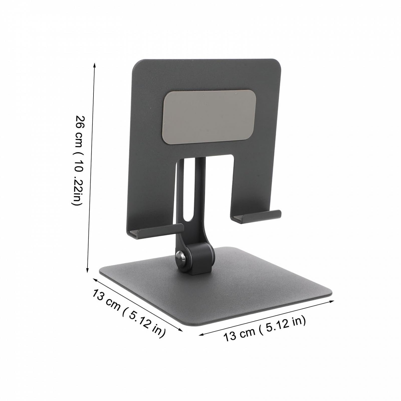 Регулируемая металлическая подставка для планшета, складная, нескользящая, регулируемая по высоте, универсальная подставка для телефона и ноутбука, эргономичная, фото №2
