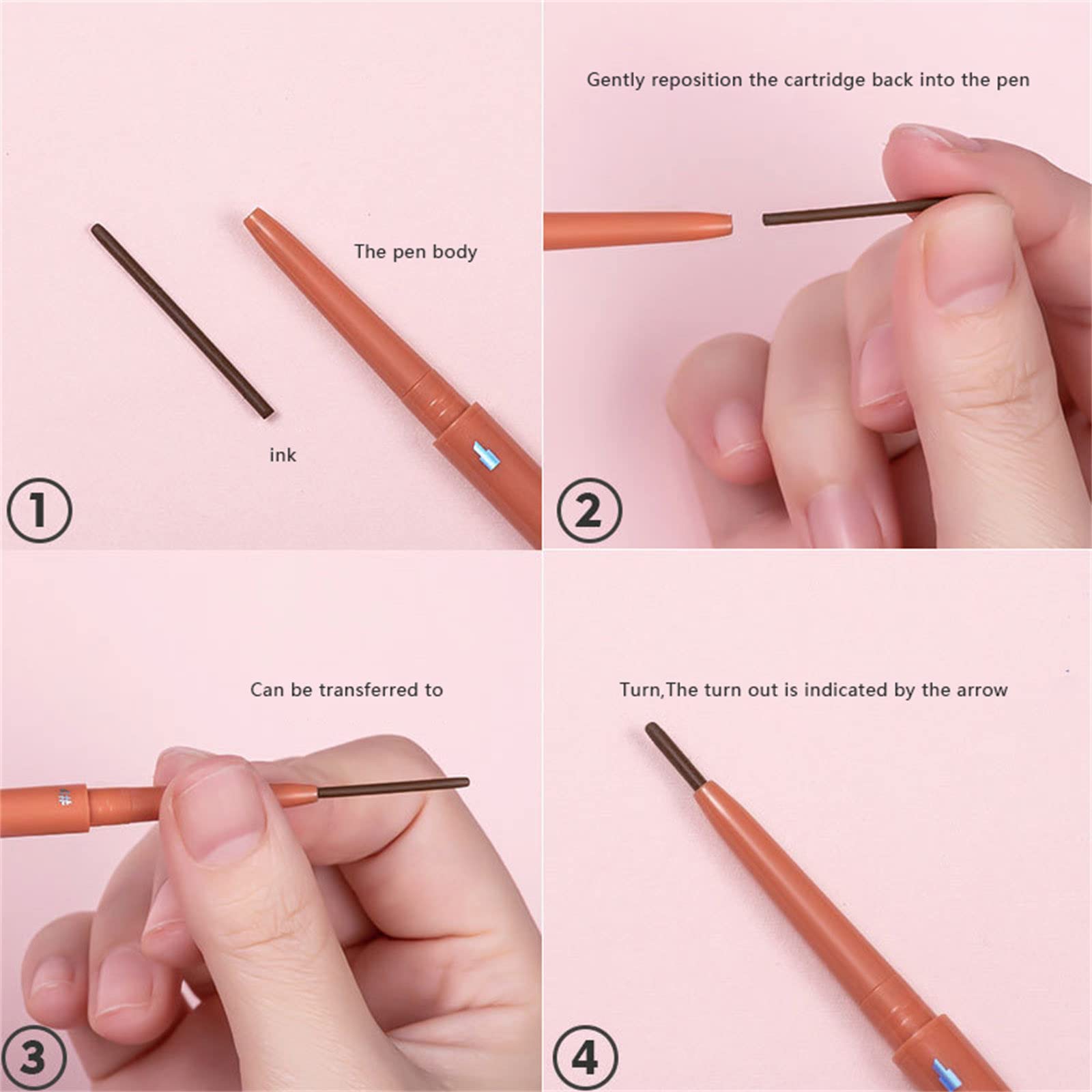 Карандаш для бровей Fig Bread Длинный Тонкий Двусторонний 1.5мм Непрозрачный Влагостойкий Mocha Brown Один Размер, фото №3 Карандаш для бровей Fig Bread Длинный Тонкий Двусторонний 1.5мм Непрозрачный Влагостойкий Mocha Brown Один Размер, фото №3