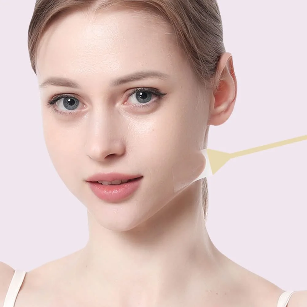 Ленты для подтяжки лица Cdemiy, 20 шт., прозрачные патчи для лица, фото №8