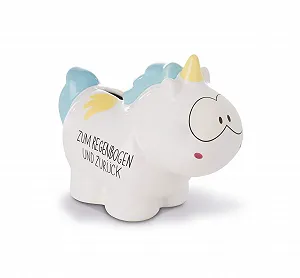 Копилка NICI Unicorn Rainbow Flair 7,5 x 12 x 16,5 см Разноцветная - Фото 1