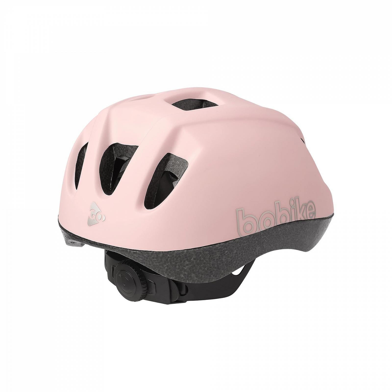 Велосипедный шлем Bobike Go Edge S 52-56 см Cotton Candy Pink, фото №3