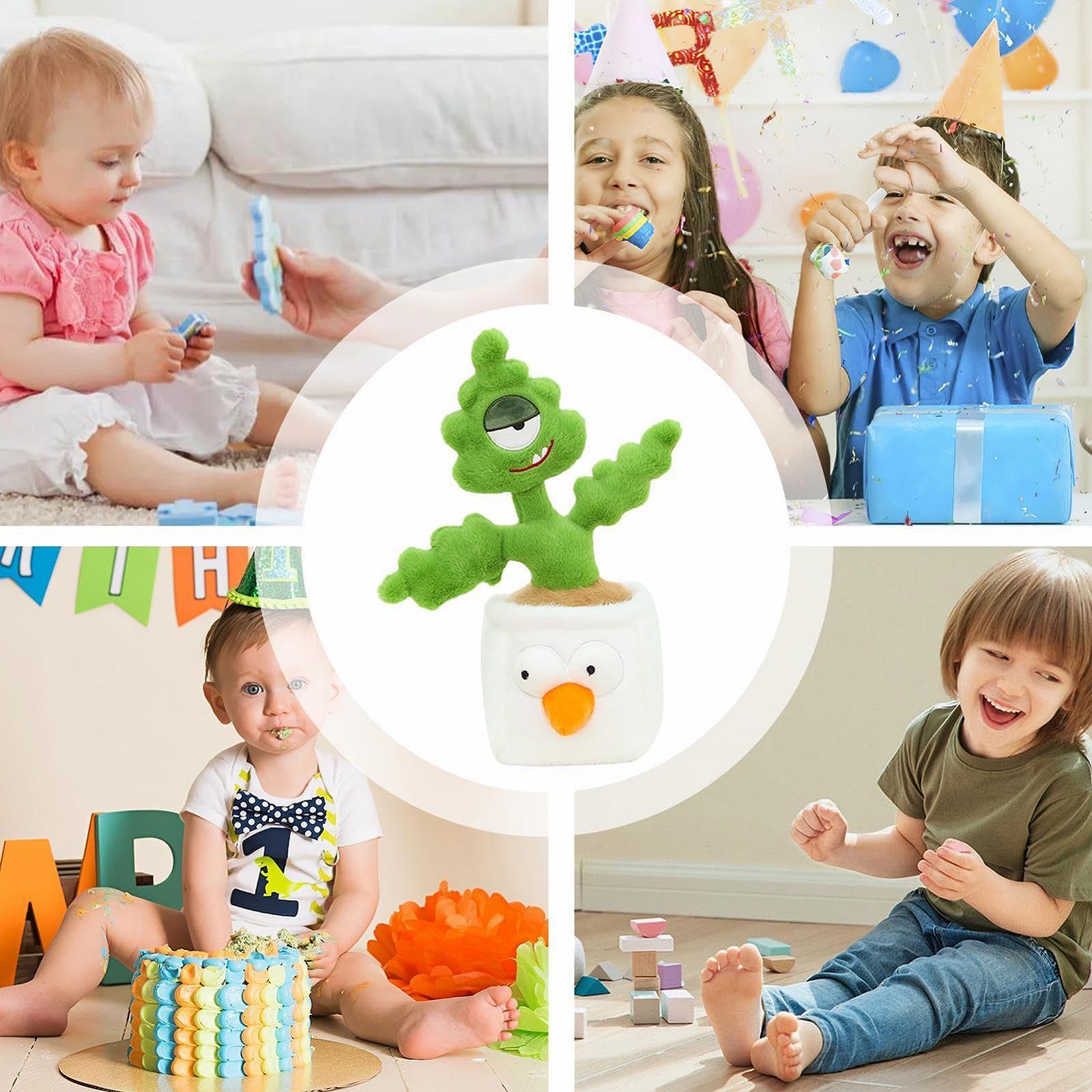 Игрушка плюшевая декоративная Topfpflanzen-Plüschтіере зеленая для детей, фото №4