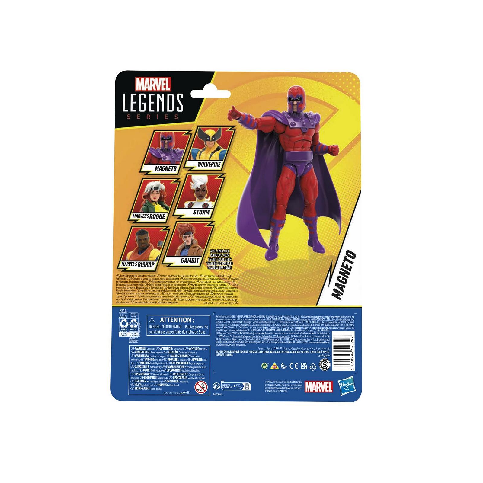 Фигурка Magneto Hasbro Marvel Legends Series X-Men '97 15 см, фото №4