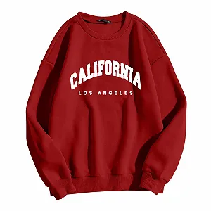 Пуловер California und Los Angeles с буквами, женские свитшоты Y2K свободного кроя с графическим принтом, милые наряды, мягкие, модные университетские спортивные свитшоты, готические - Фото 1