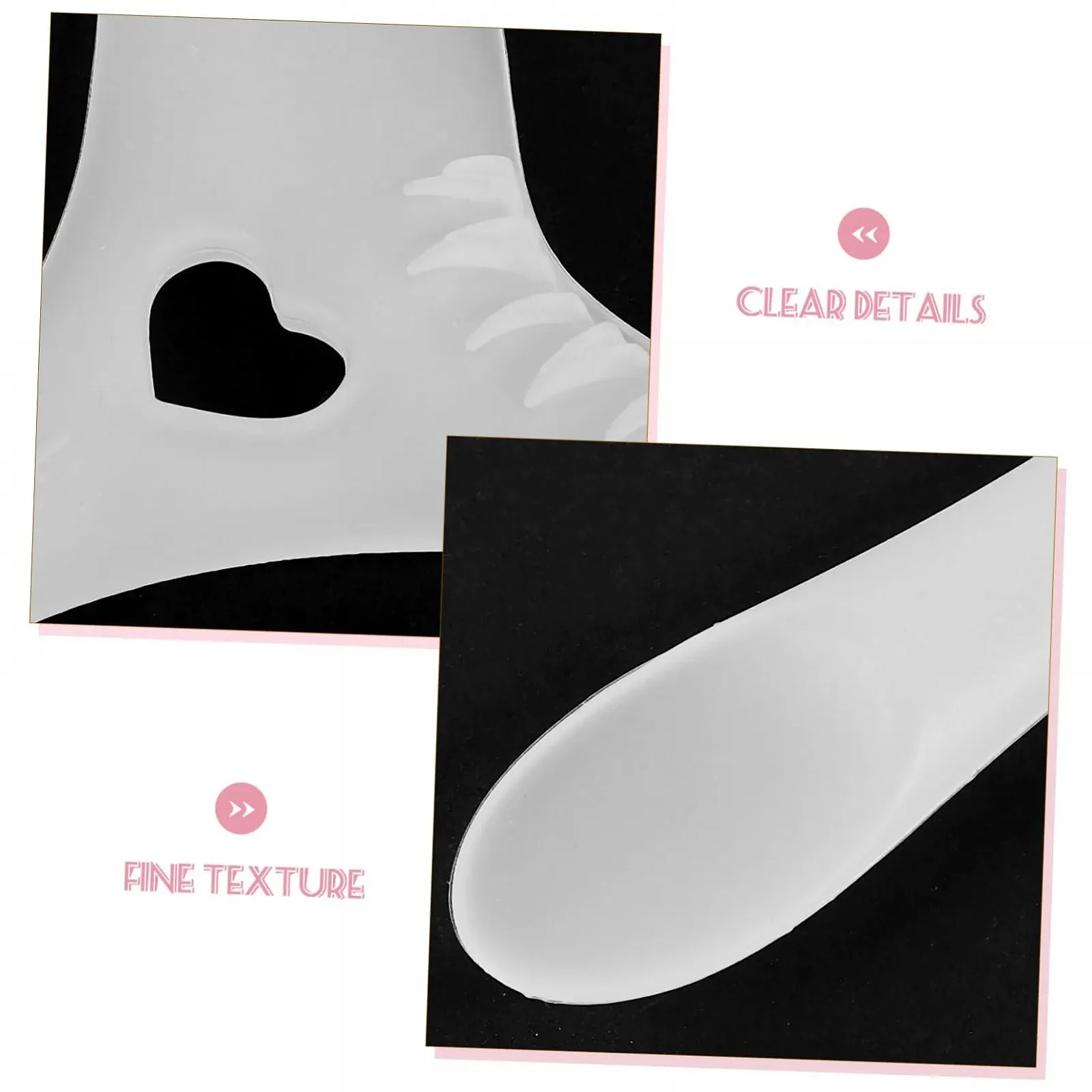 Трафарет для подводки MAGICLULU Силиконовый Многофункциональный, фото №2 Трафарет для подводки MAGICLULU Силиконовый Многофункциональный, фото №2