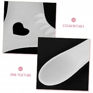 Трафарет для підводки MAGICLULU Силіконовий Багатофункціональний synthetic.ua - Фото 1