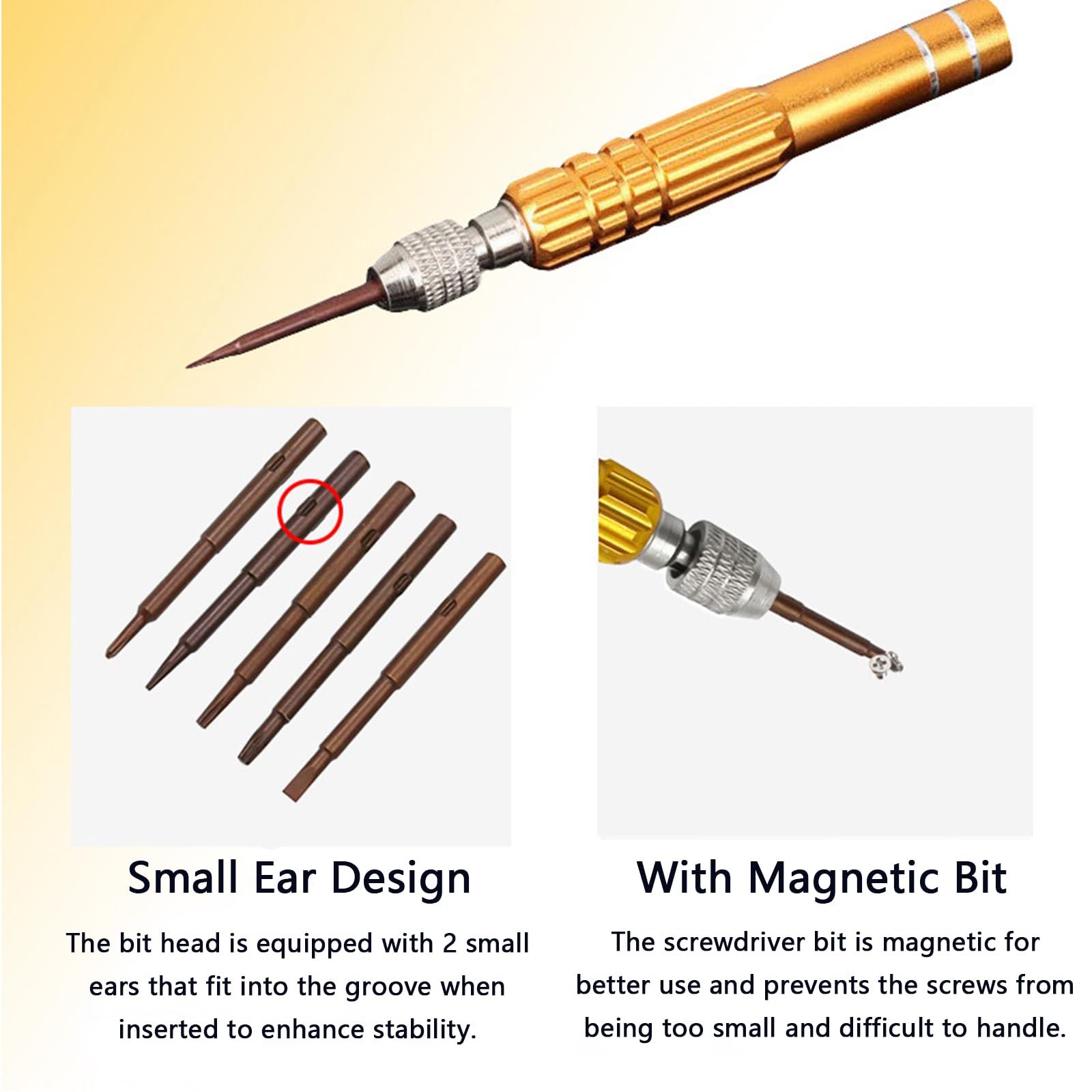 Набір викруток Mini 5-в-1 для ремонту окулярів смартфонів електроніки комп'ютерів годинників окулярів 6 комплектів, фото №3 Набір викруток Mini 5-в-1 для ремонту окулярів смартфонів електроніки комп'ютерів годинників окулярів 6 комплектів, фото №3