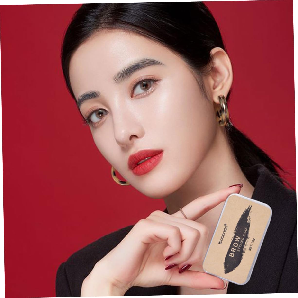 Набор FOMIYES 4 стайлингового крема для бровей натуральное мыло набор геля мыло для укладки воск для крема для бровей мыло для бровей с кистью 4D, фото №2