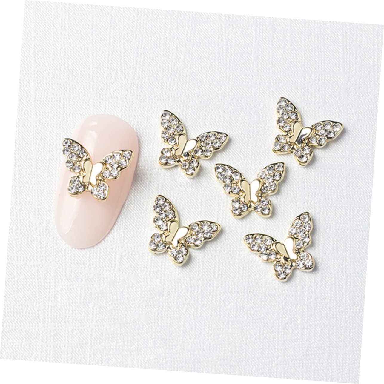 Украшения для ногтей Бабочка Healeved 4 набора 3D, 22 шт x 4, фото №3