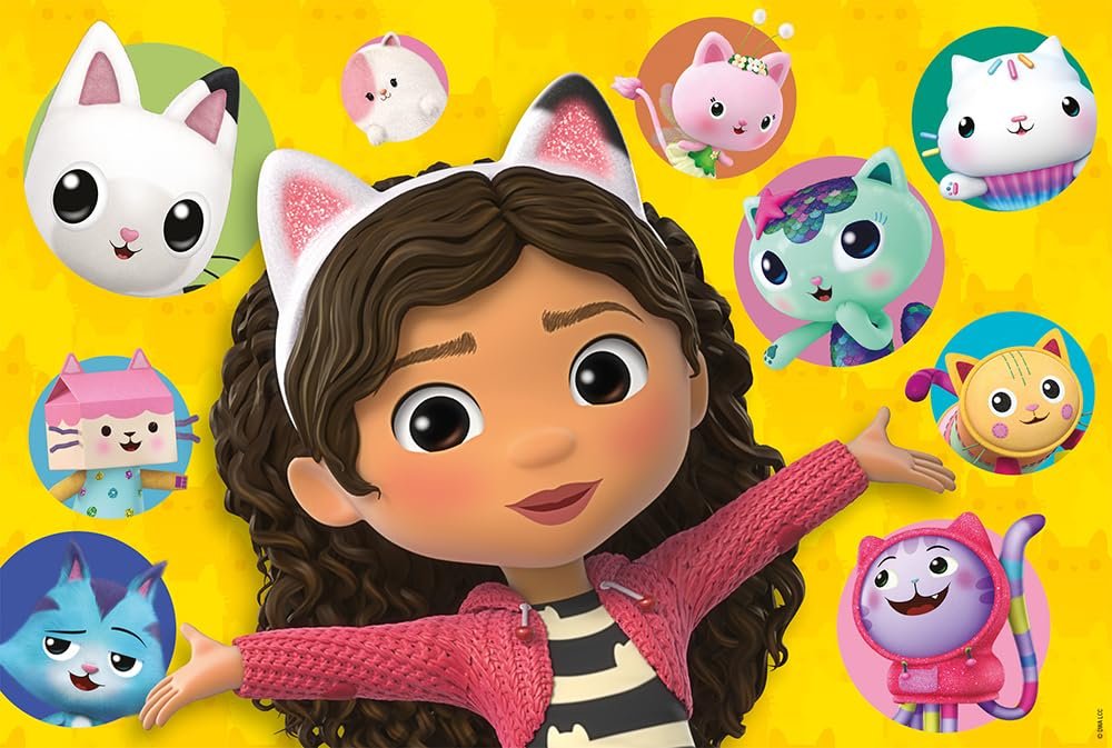 Детский пазл Schmidt Spiele 56475 Gabby and Her Friends блестящий 100 элементов, фото №1