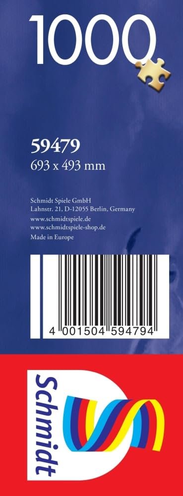 Пазл Schmidt Spiele Thomas Kinkade Disney Little Mermaid 59479 1000 элементов, фото №2 Пазл Schmidt Spiele Thomas Kinkade Disney Little Mermaid 59479 1000 элементов, фото №2