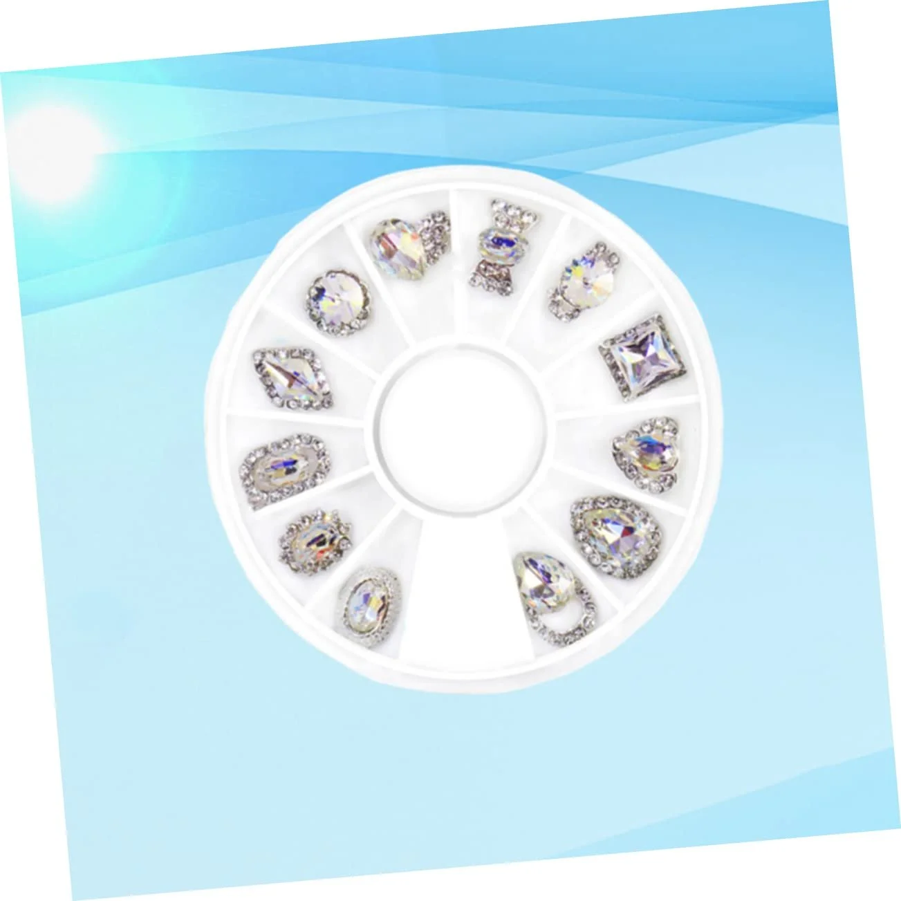 Наклейки для ногтей Beavorty, сплав, украшение для ногтей, гвозди для ногтей, заклепки для маникюра, аксессуары для самодельного нейл-арта, фото №5