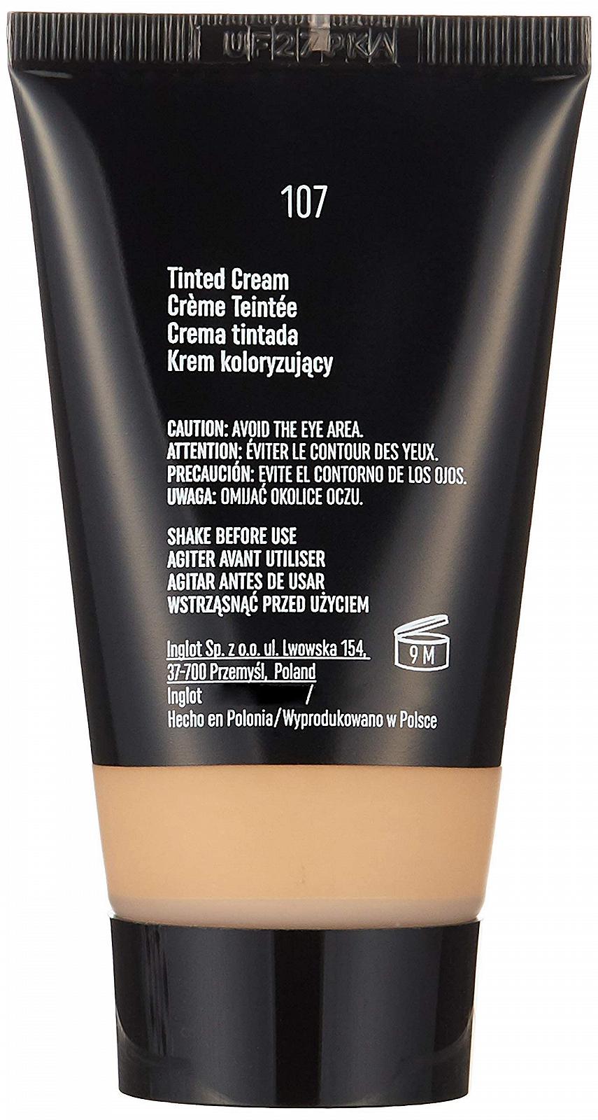 Крем-тінт Inglot Beautifier 107 з HD-пігментами 30 мл, фото №4