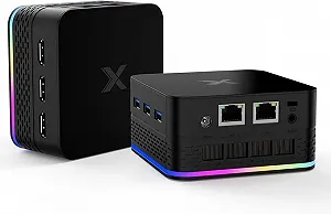 Купити Міні ПК Divinpc T9 Plus Intel N95 / RAM 16GB / SSD 512GB / Intel UHD Graphics / 3 x HDMI /2 x LAN / Windows 11 / Чорний - Фото 1 Міні ПК Divinpc T9 Plus Intel N95 / RAM 16GB / SSD 512GB / Intel UHD Graphics / 3 x HDMI /2 x LAN / Windows 11 / Чорний - Фото 1