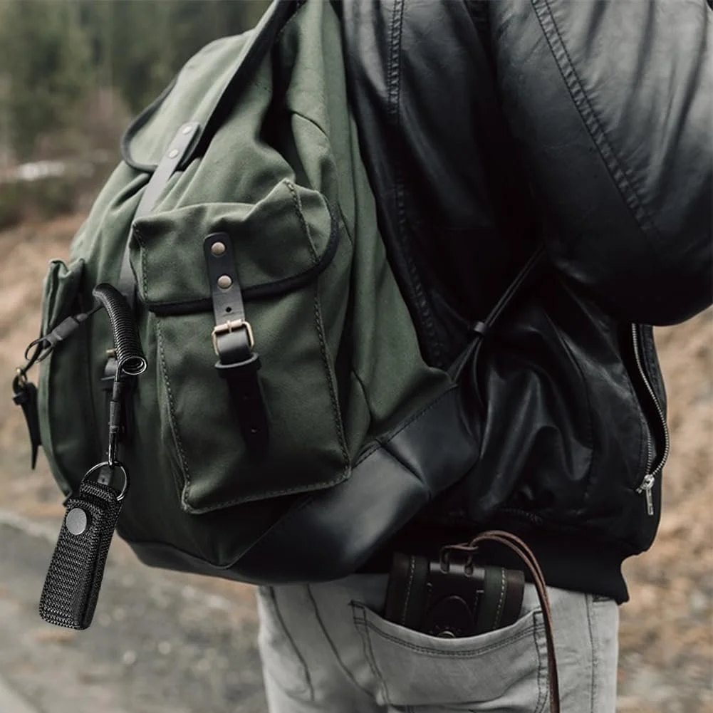 Брелок AUTUUCKEE Паракордовый 2 шт. Нейлоновый Расширяемый для Ключей, фото №6