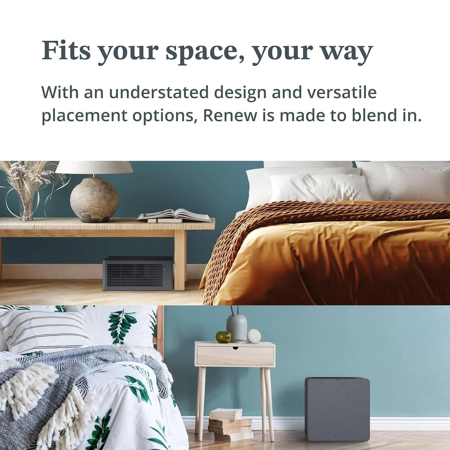 Воздухоочиститель Airthings Renew Smart Air Purifier Wi-Fi Bluetooth Grey, фото №3