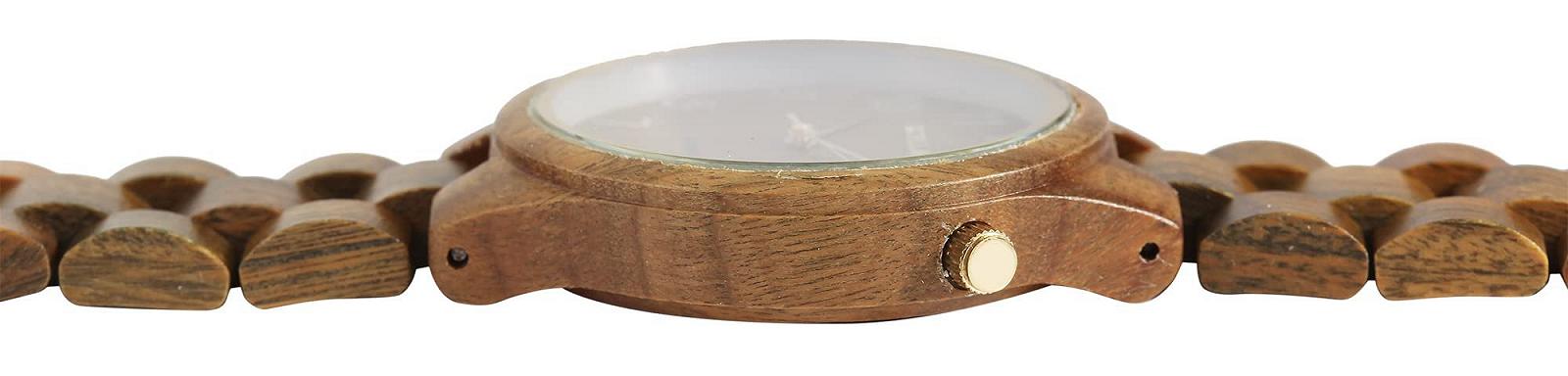 Женские часы Деревянные Excellanc 1800236 Аналоговый Кварцевый, фото №2