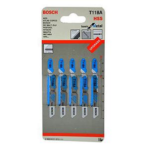 Лобзикова пілка Bosch T118A по металу 2608631013 арт.pilset124 - Фото 1