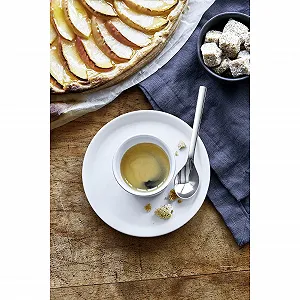 Ложка для эспрессо WMF Nuova Набор из 6 штук, полированная нержавеющая сталь Cromargan, можно мыть в посудомоечной машине, длина 11 см (2 упаковки) synthetic.ua - Фото 1