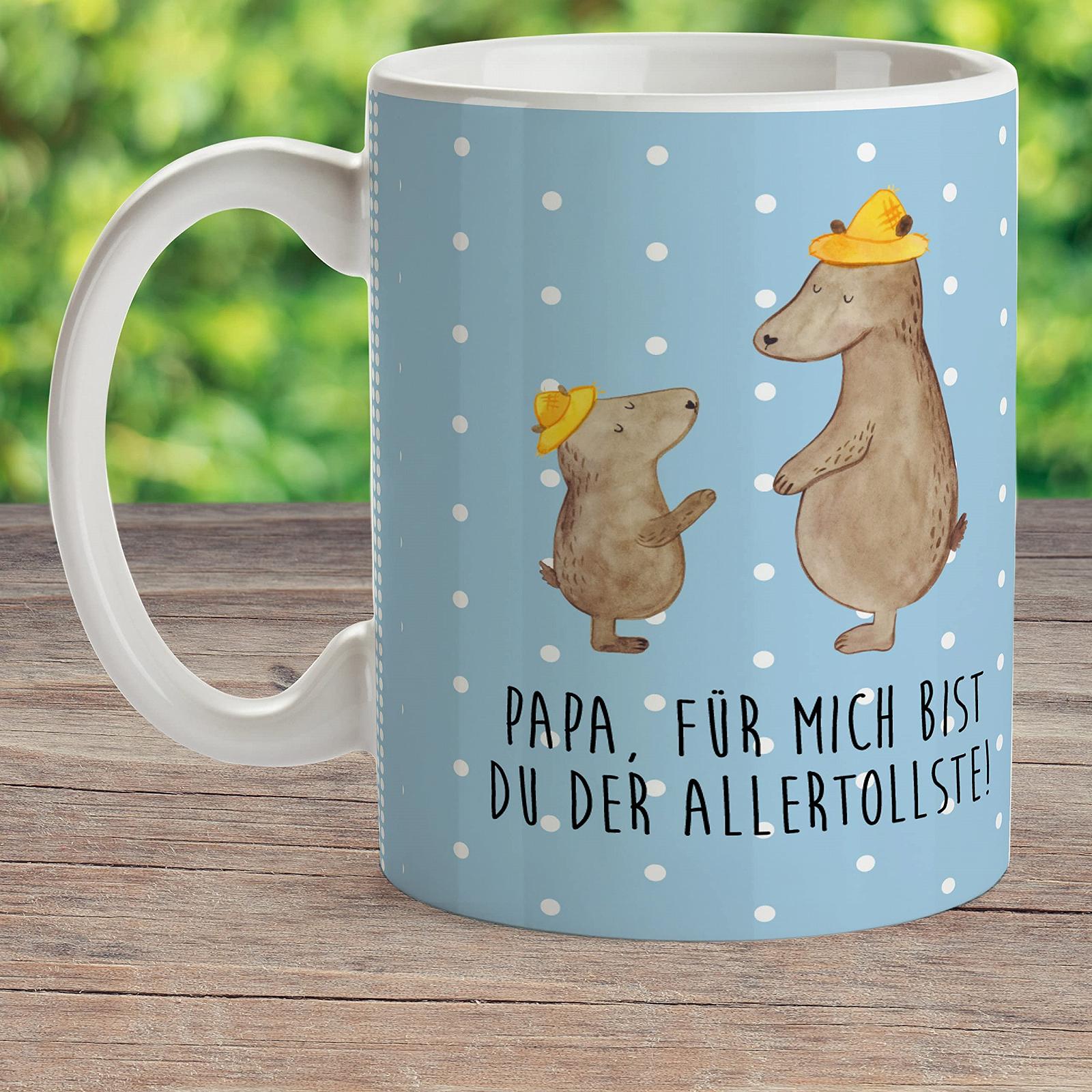 Детская Кружка Mr. & Mrs. Panda Медведи в Шапке, фото №2