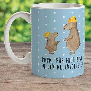 Детская Кружка Mr. & Mrs. Panda Медведи в Шапке synthetic.ua - Фото 1