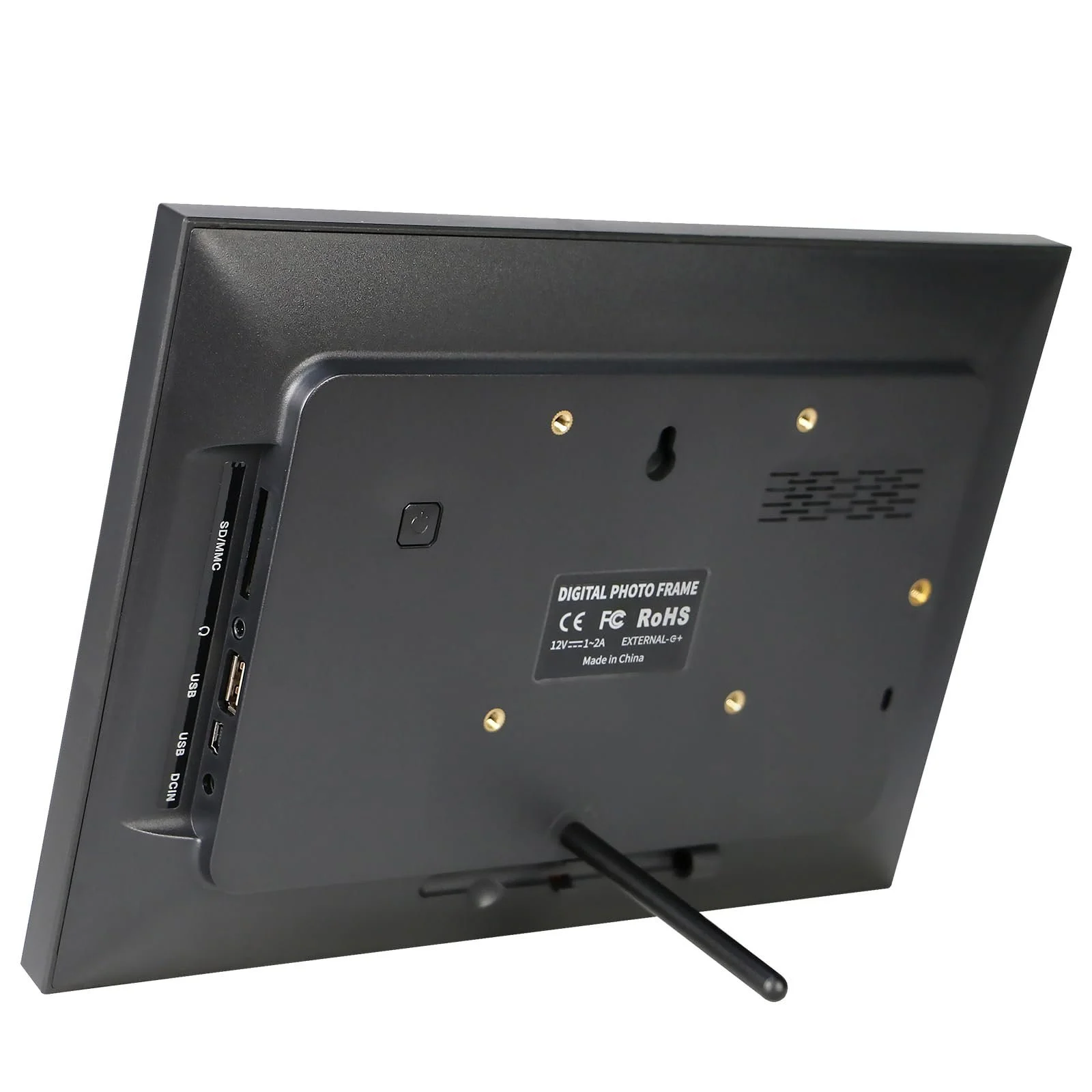Цифровая фоторамка Jaihonda 10 дюймов 1280 x 800 16 ГБ WiFi Черный, фото №2