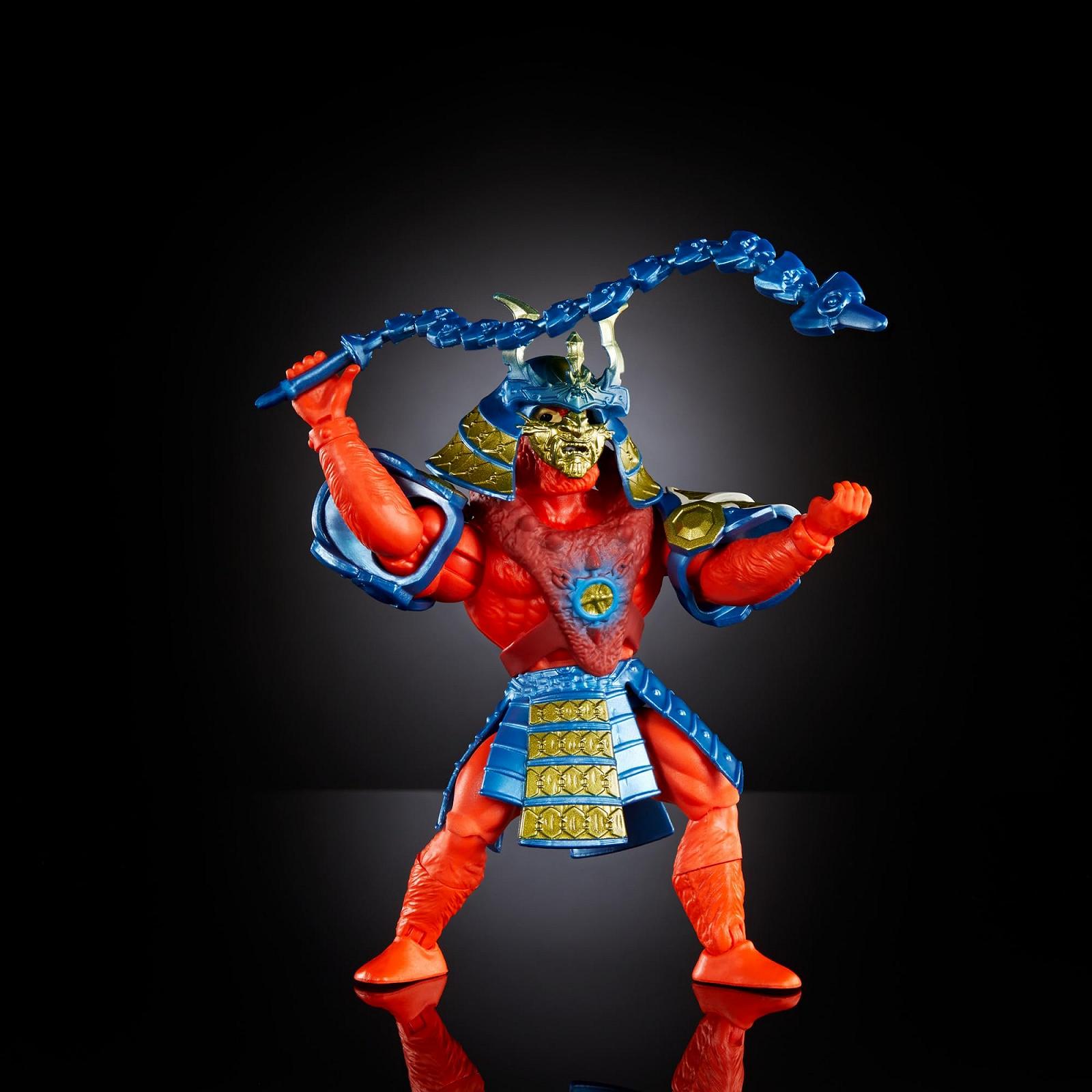 Фигурка Masters of the Universe Origins Turtles of Grayskull Бист Мен, 16 точек движения, кроссовер TMNT и MOTU с аксессуарами, фото №5