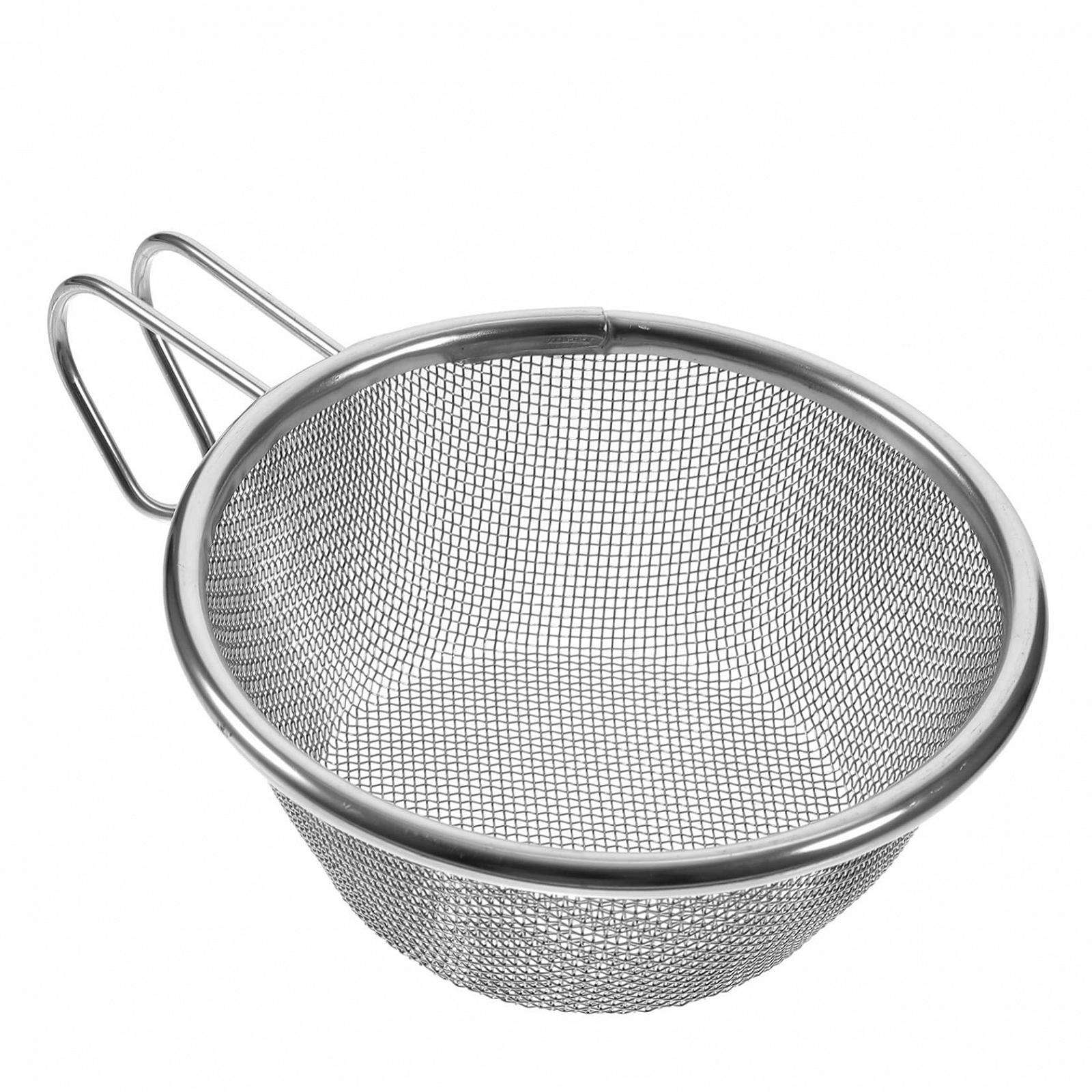 Миски из нержавеющей стали KOMBIUDA 2St Syrah Mesh-Löffel, кофейный фильтр, кухонная утварь, фильтр для сока, сита, сетчатые соковыжималки, фильтр для соевого молока, нержавеющая сталь, серебристый, фото №3