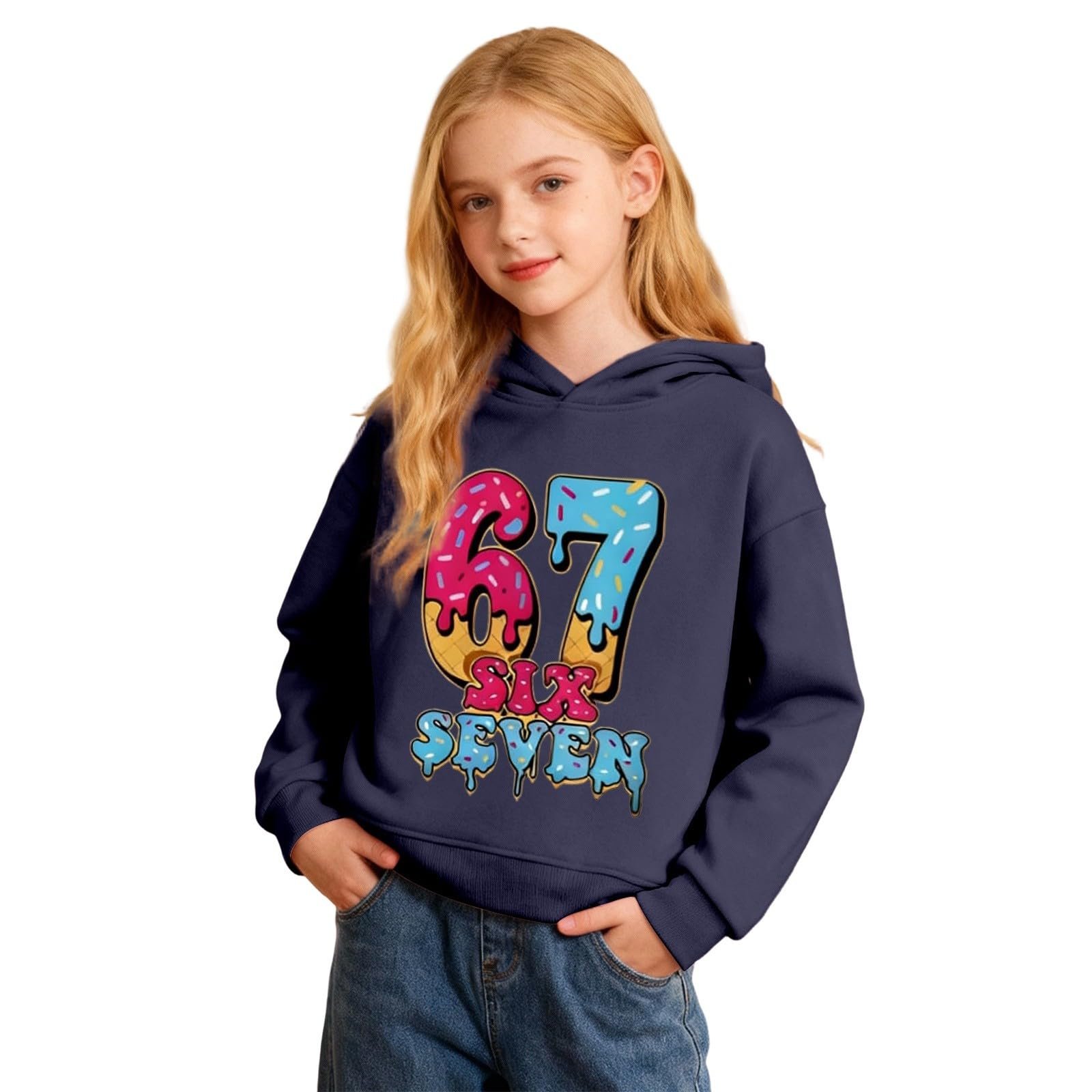 Худі Six Seven 6 7 Meme Gen Alpha Slang Kids, фото №5