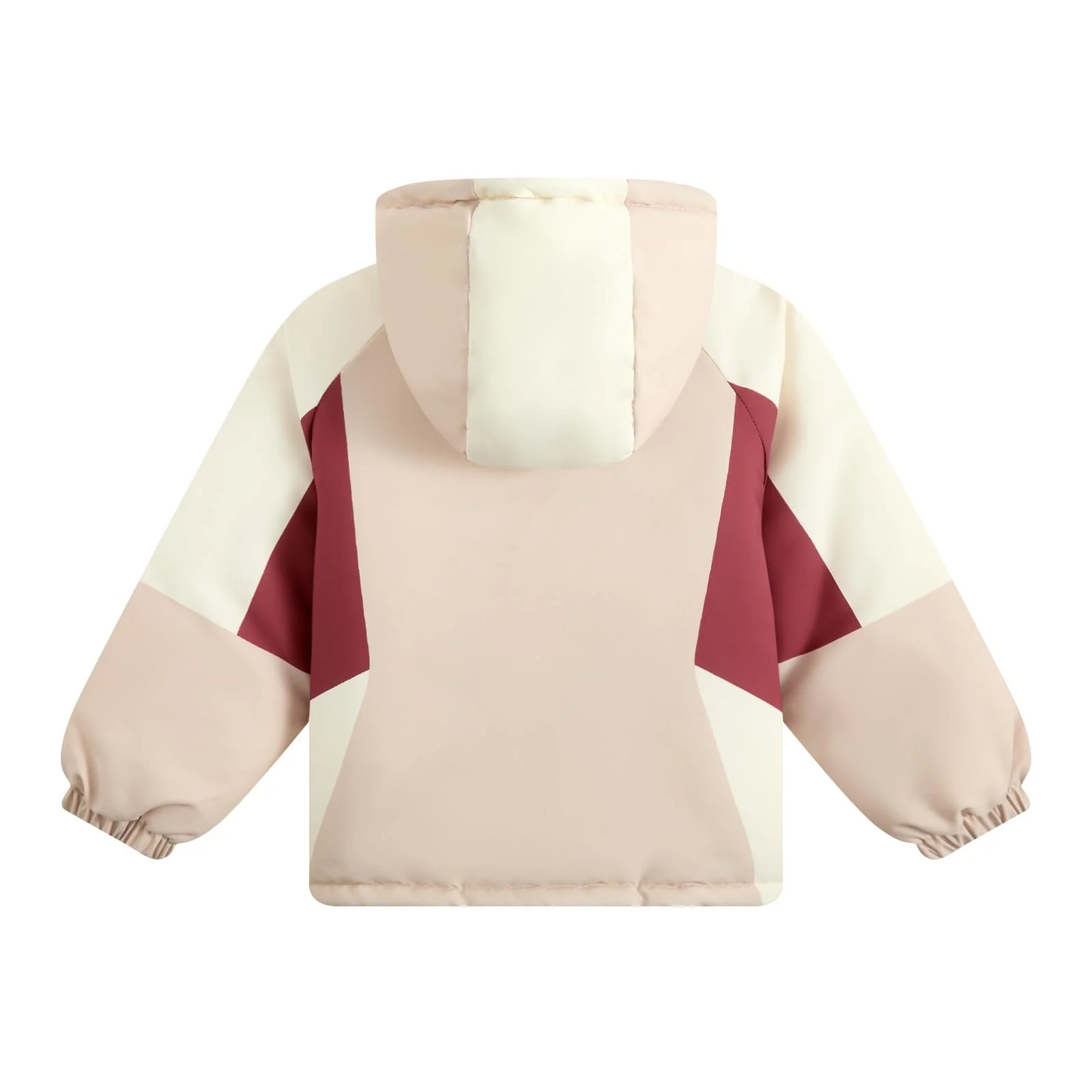 Ветрозащитное детское пальто JiAmy с карманами и капюшоном для мальчиков и девочек, ветрозащитная куртка с цветными блоками на подкладке, осенняя и зимняя переходная куртка, зимнее пальто для детей 1-6 лет, фото №2