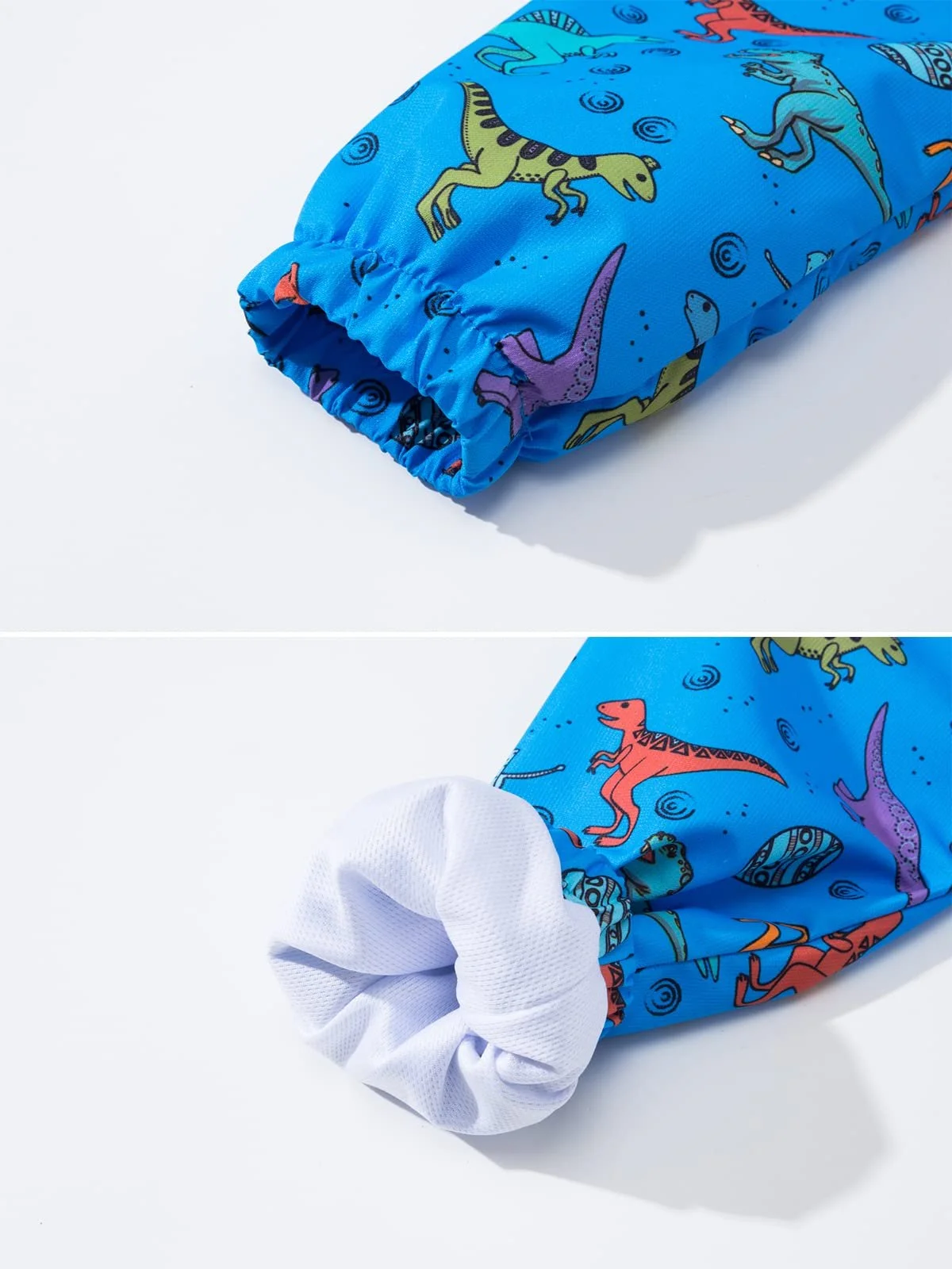 Дитяча дощова куртка LAUSONS Перехідна куртка для малюків Динозаври Водонепроникна, фото №4