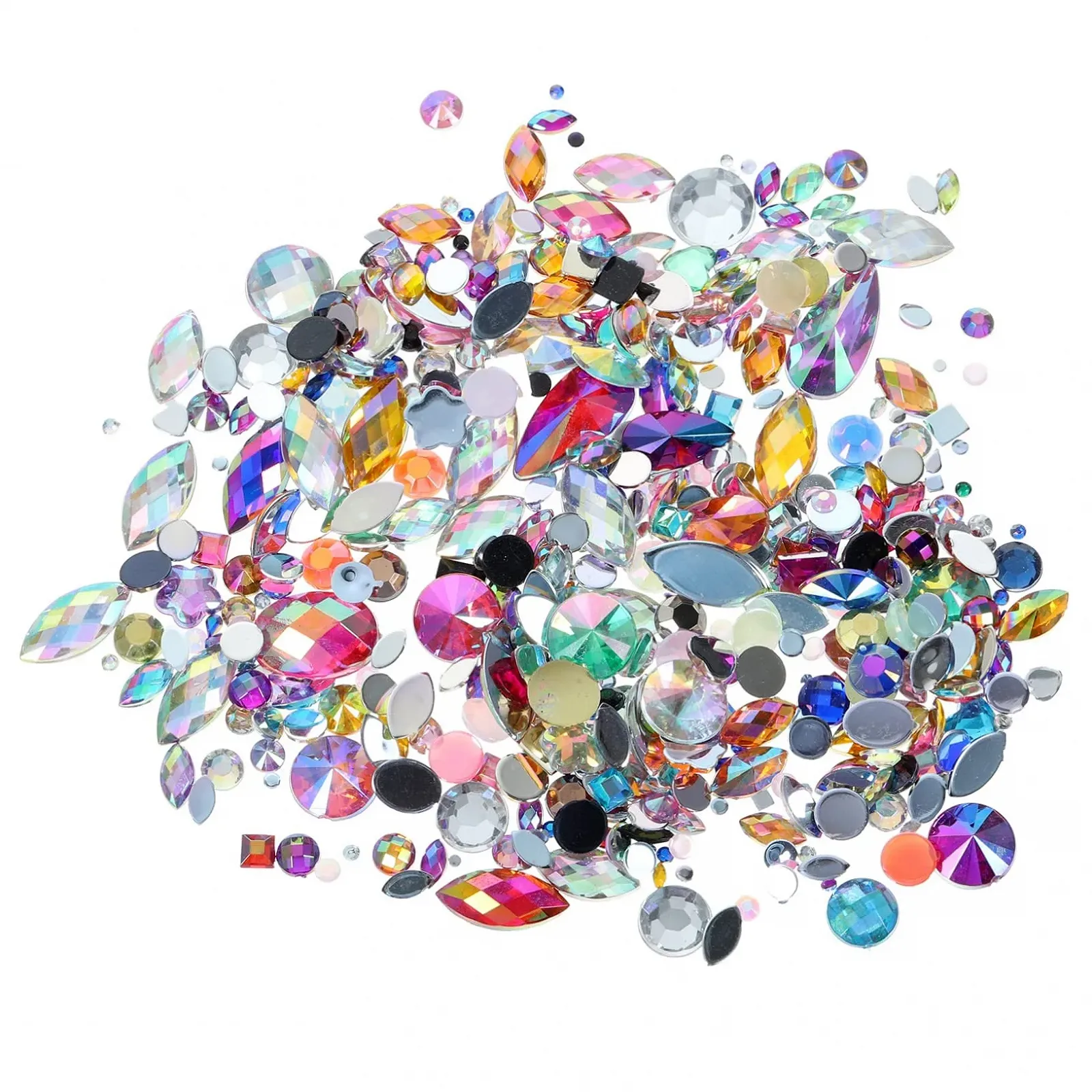 Стразы для ногтей Healvian 900 штук, украшения для маникюра, аксессуары для мобильных телефонов, украшения со стразами для маникюра, фото №6