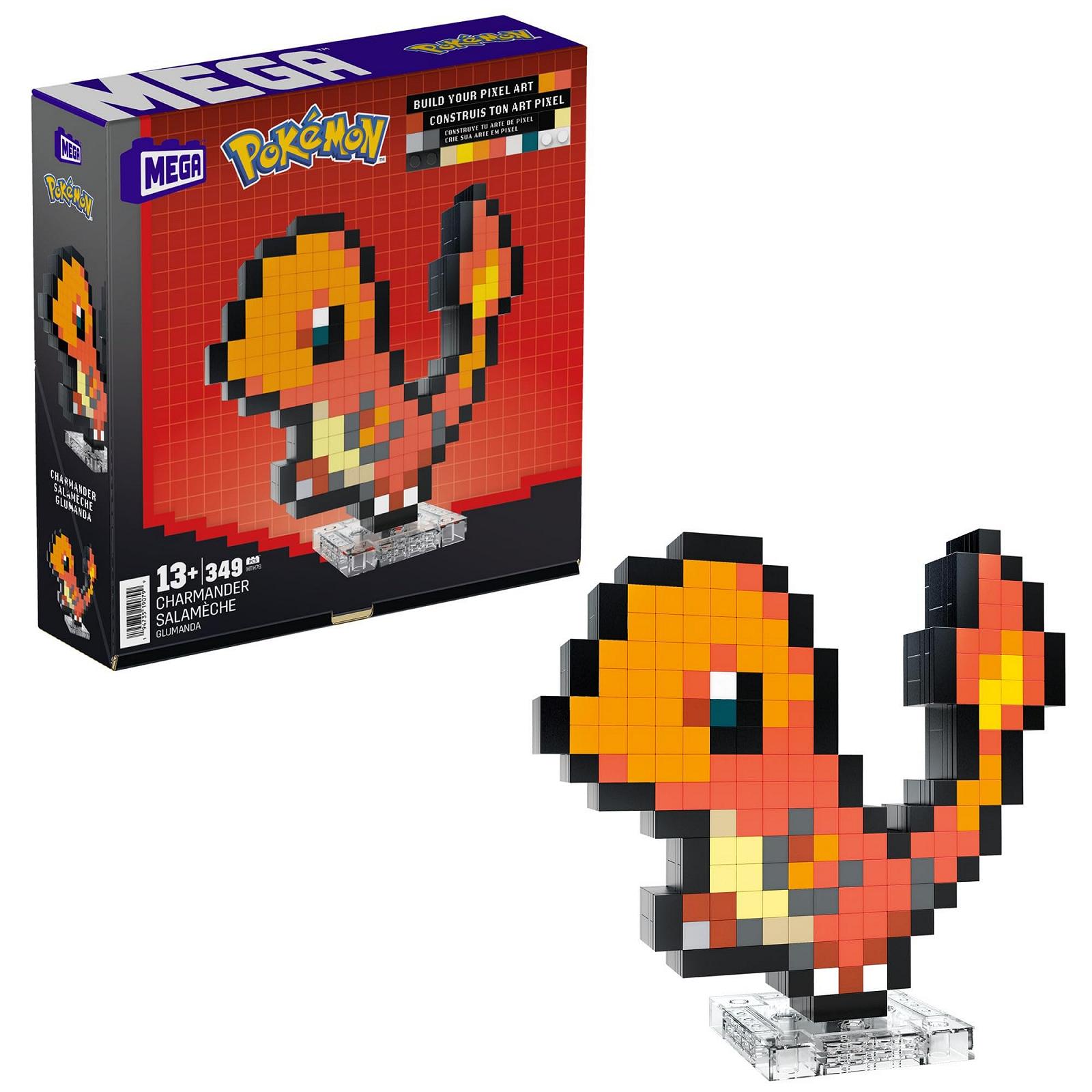 Фигурка POKÉMON Charmander Pixelkunst, фото №1