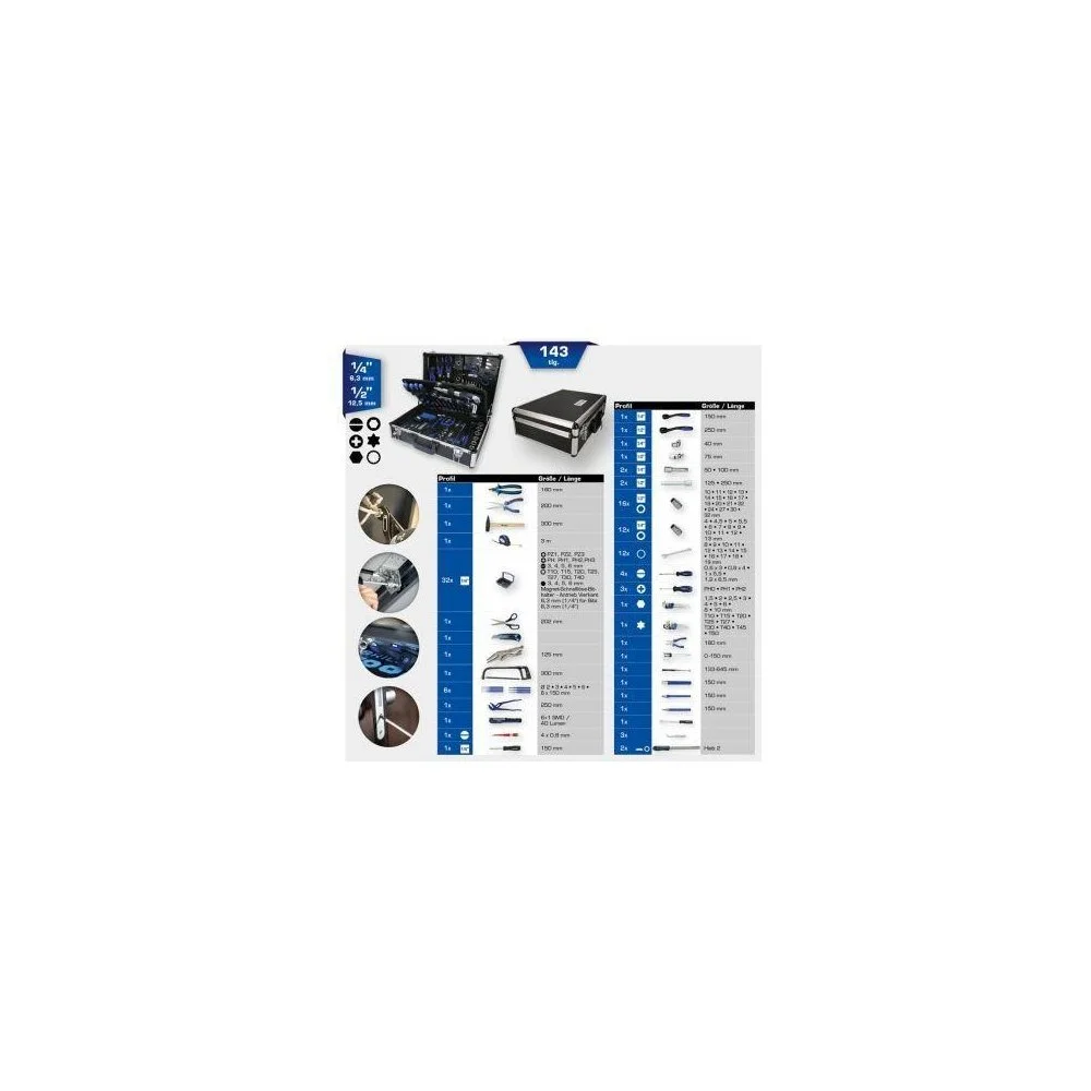 Набор инструментов KS TOOLS BT024143, фото №1