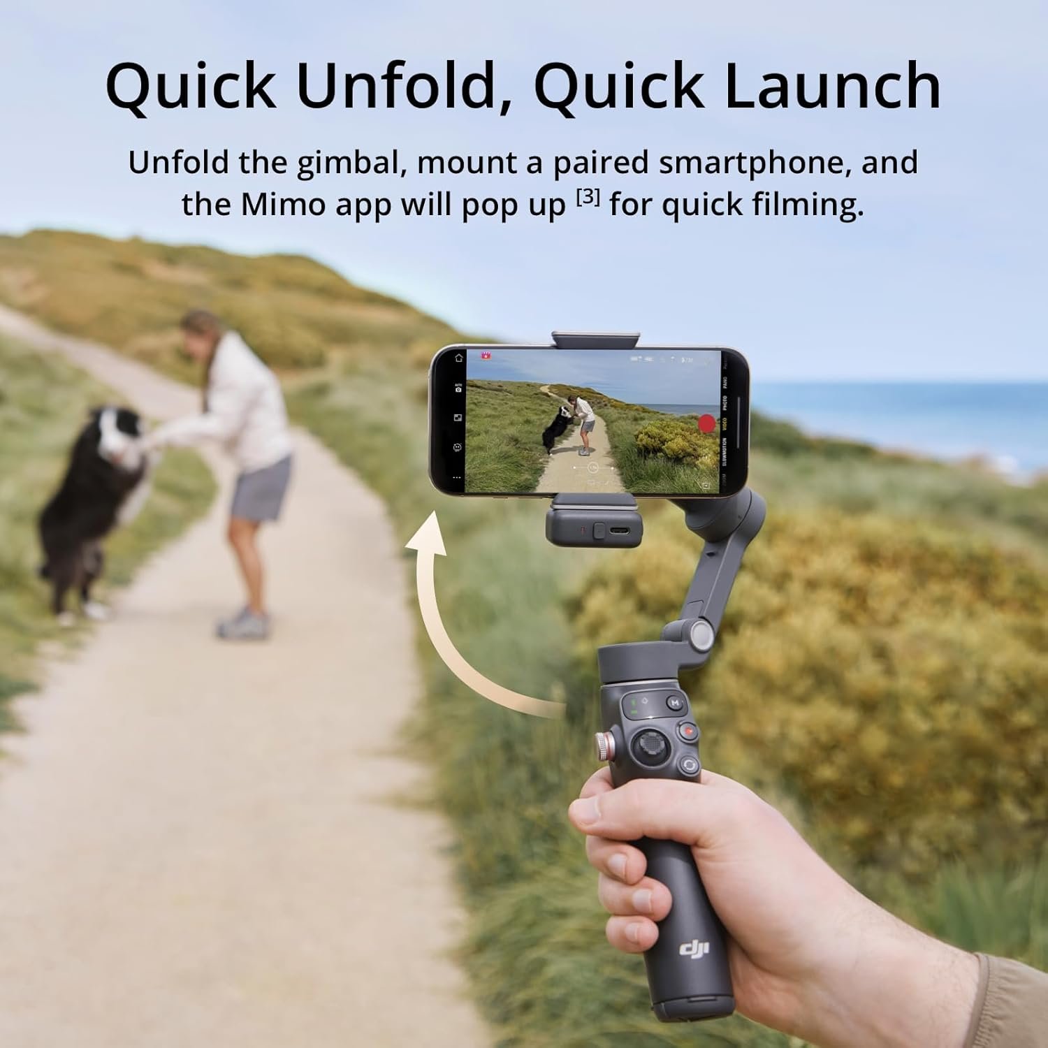 Стедікам DJI OSMO MOBILE 7P Чорний, фото №8